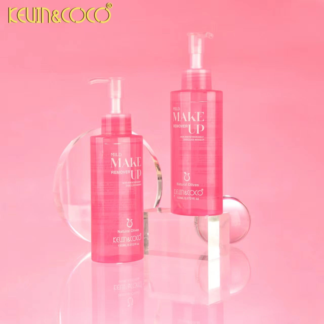 Plant-Based Cleansing Oil – Gentle & Effective Makeup Remover Display - 12PCS（KC1128）