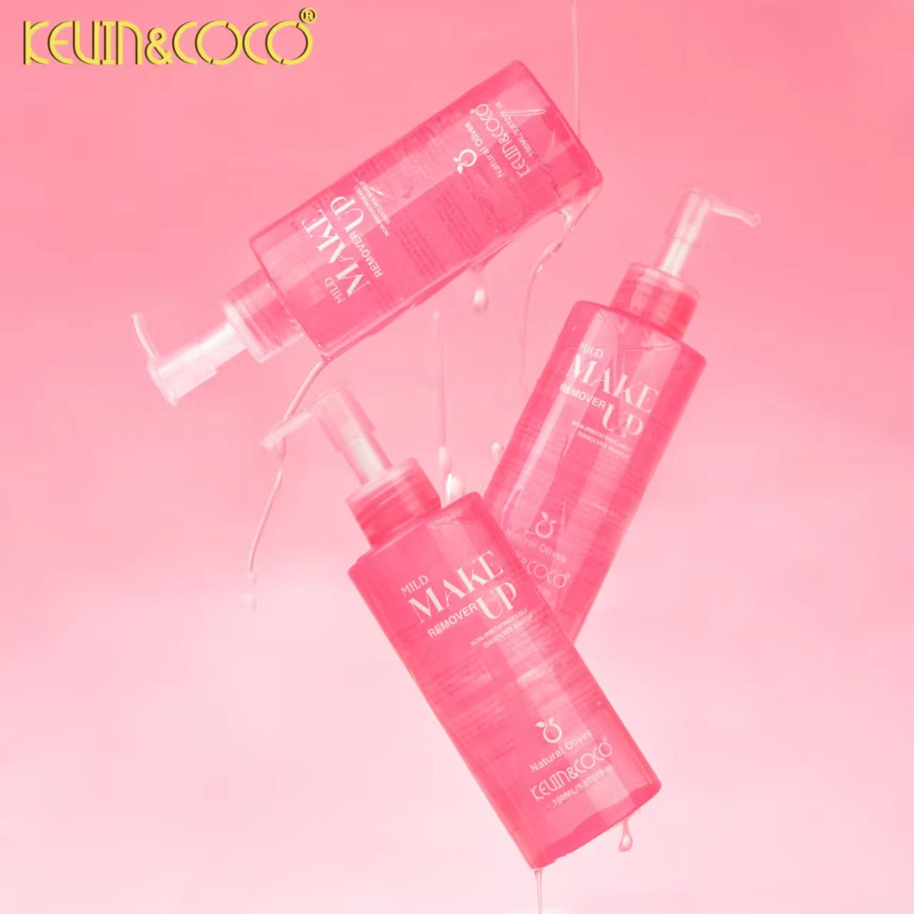 Plant-Based Cleansing Oil – Gentle & Effective Makeup Remover Display - 12PCS（KC1128）