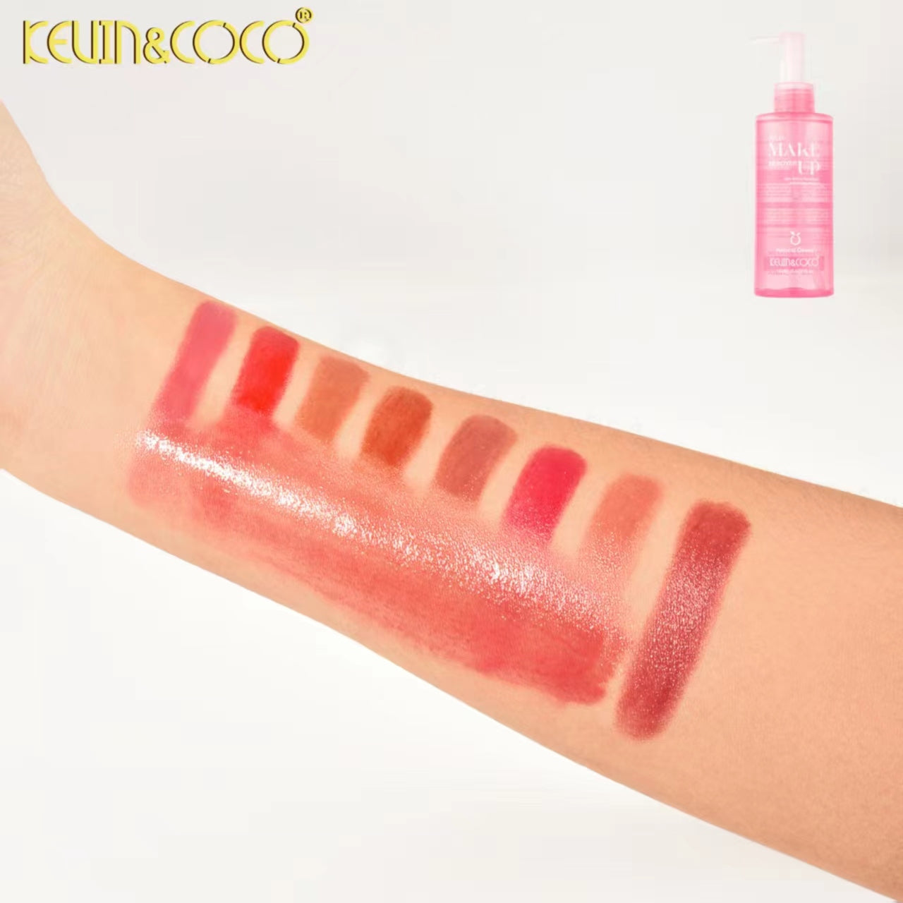 Plant-Based Cleansing Oil – Gentle & Effective Makeup Remover Display - 12PCS（KC1128）