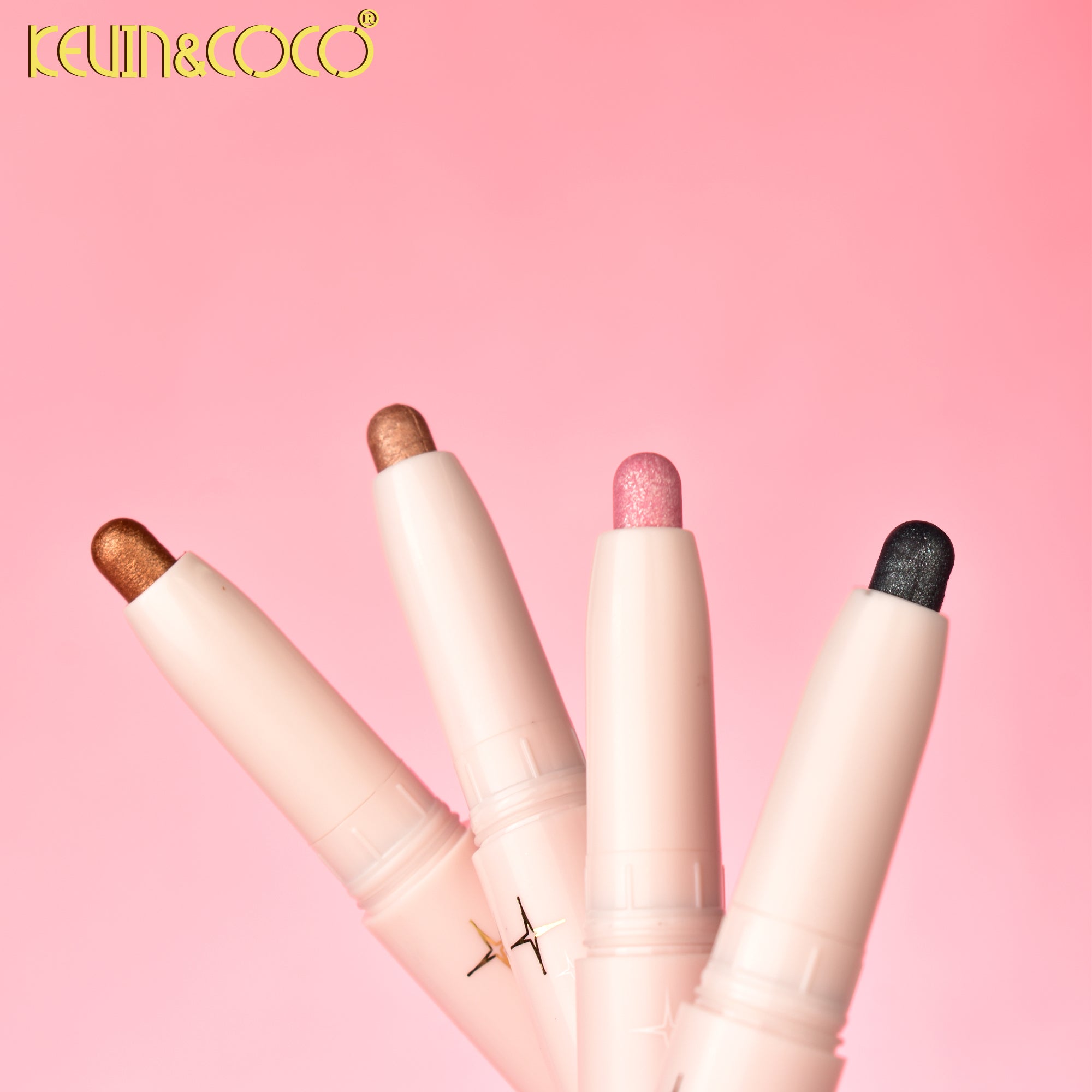 Starlight Eyeshadow Stick Set – 4 Color Collection - Display 24 PCS (KC1036)