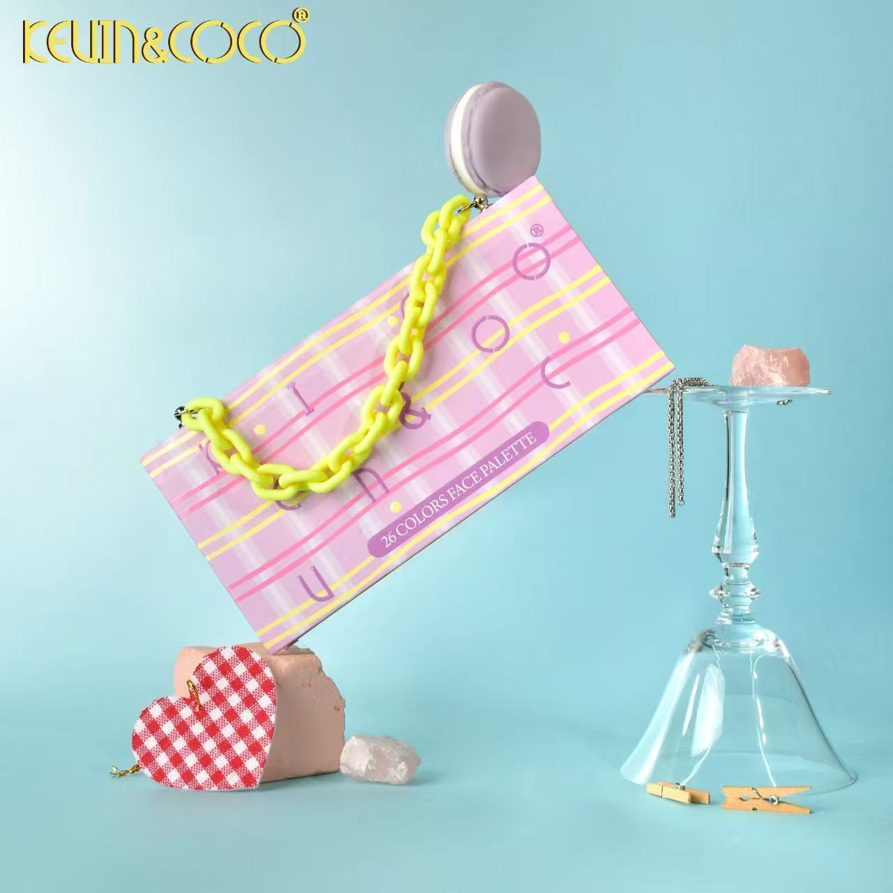 DreamWeaver Express 26-Color Eyeshadow Palette Display - 6PCS (KC1146)