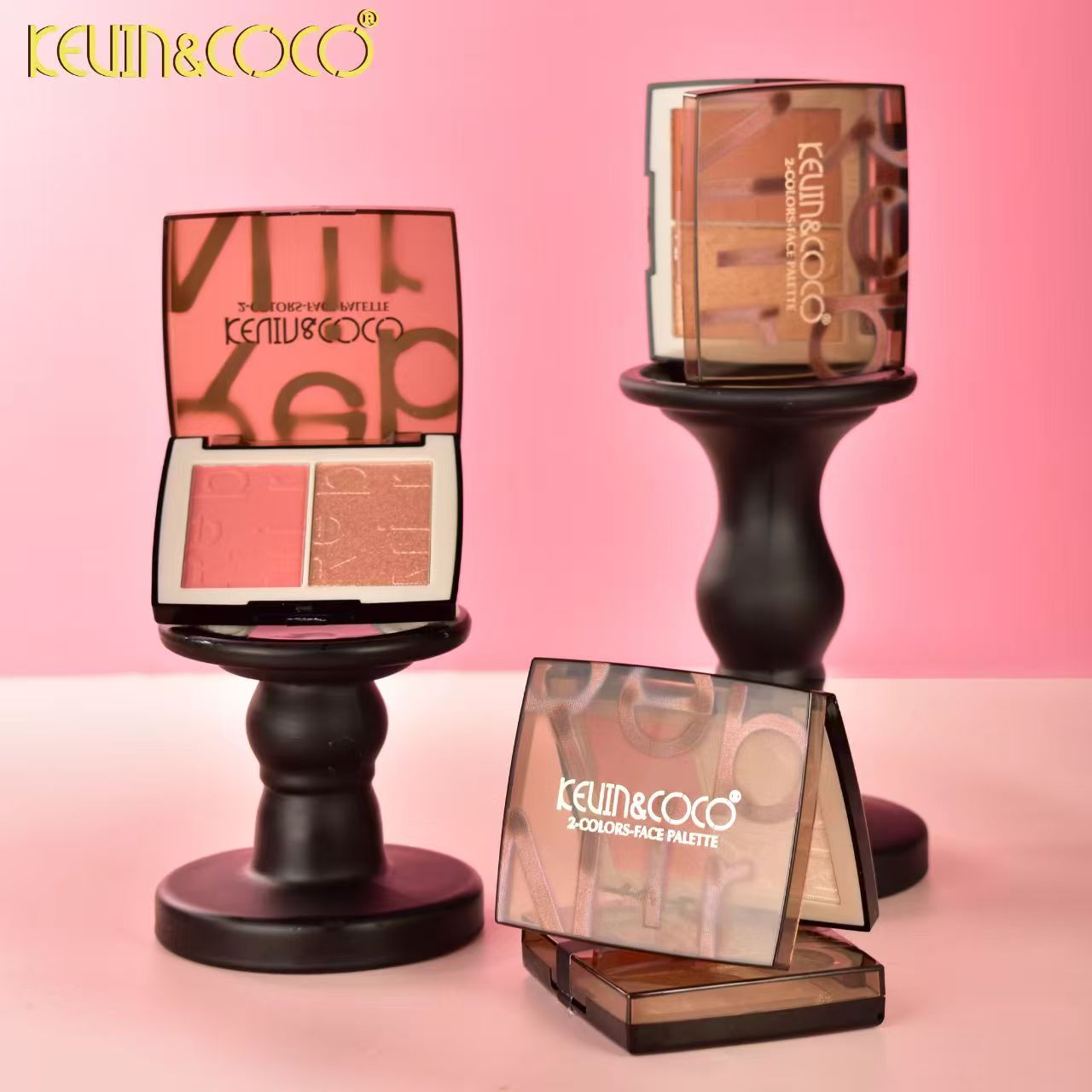 Rebirth Blush & Highlighter Palette Display - 24PCS(KC1111)
