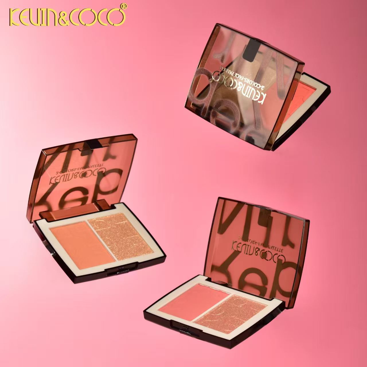 Rebirth Blush & Highlighter Palette Display - 24PCS(KC1111)