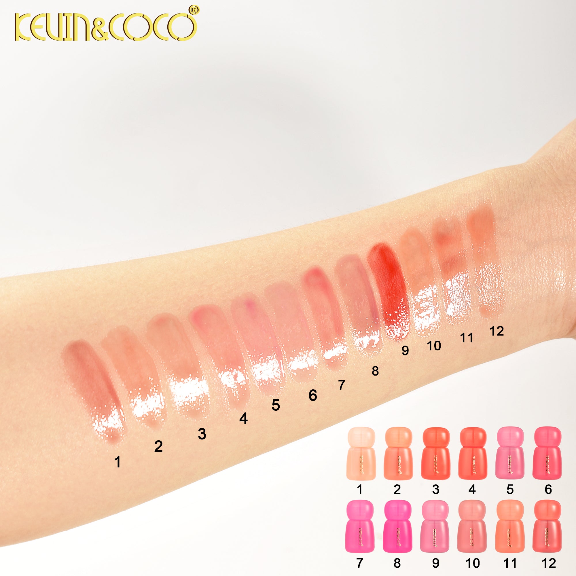 Starstruck Lip Gloss Display Set - 36 PCS(KC1266)