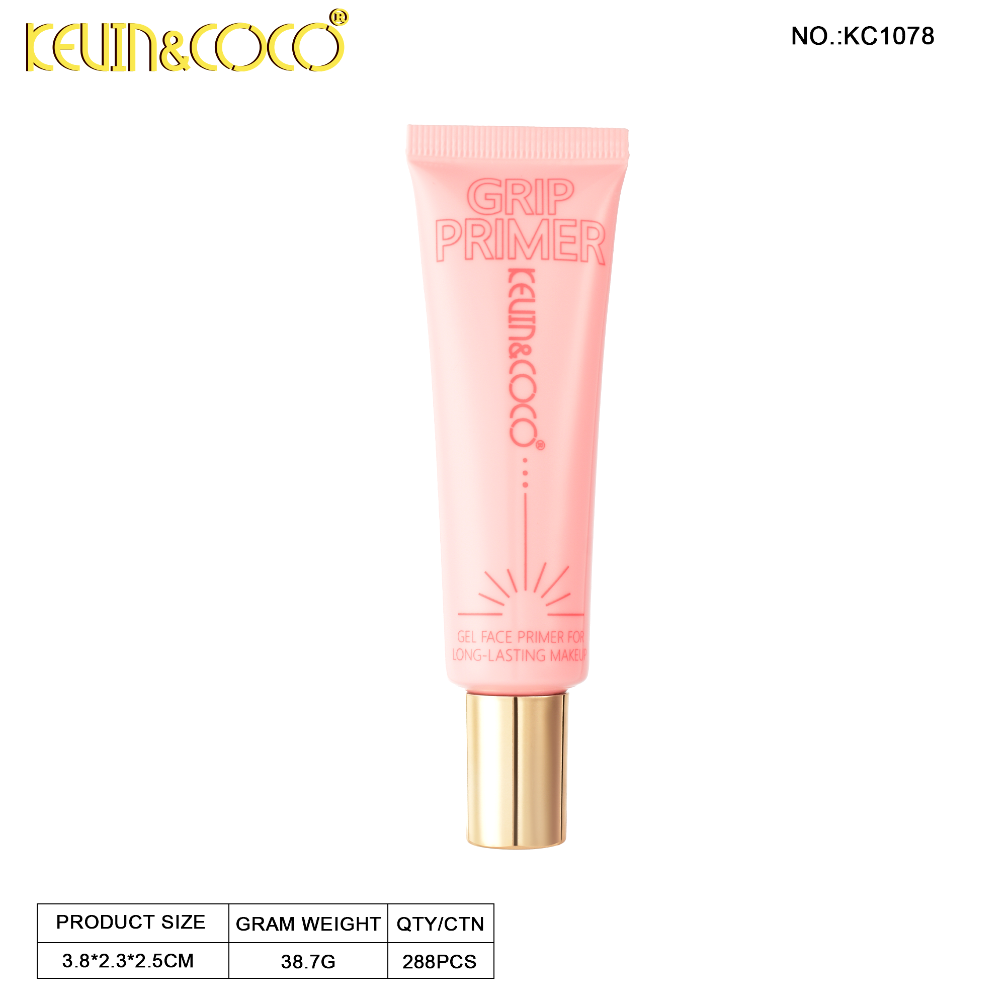 Soft Matte Long-Lasting Makeup Primer Display - 36PCS(KC1078)