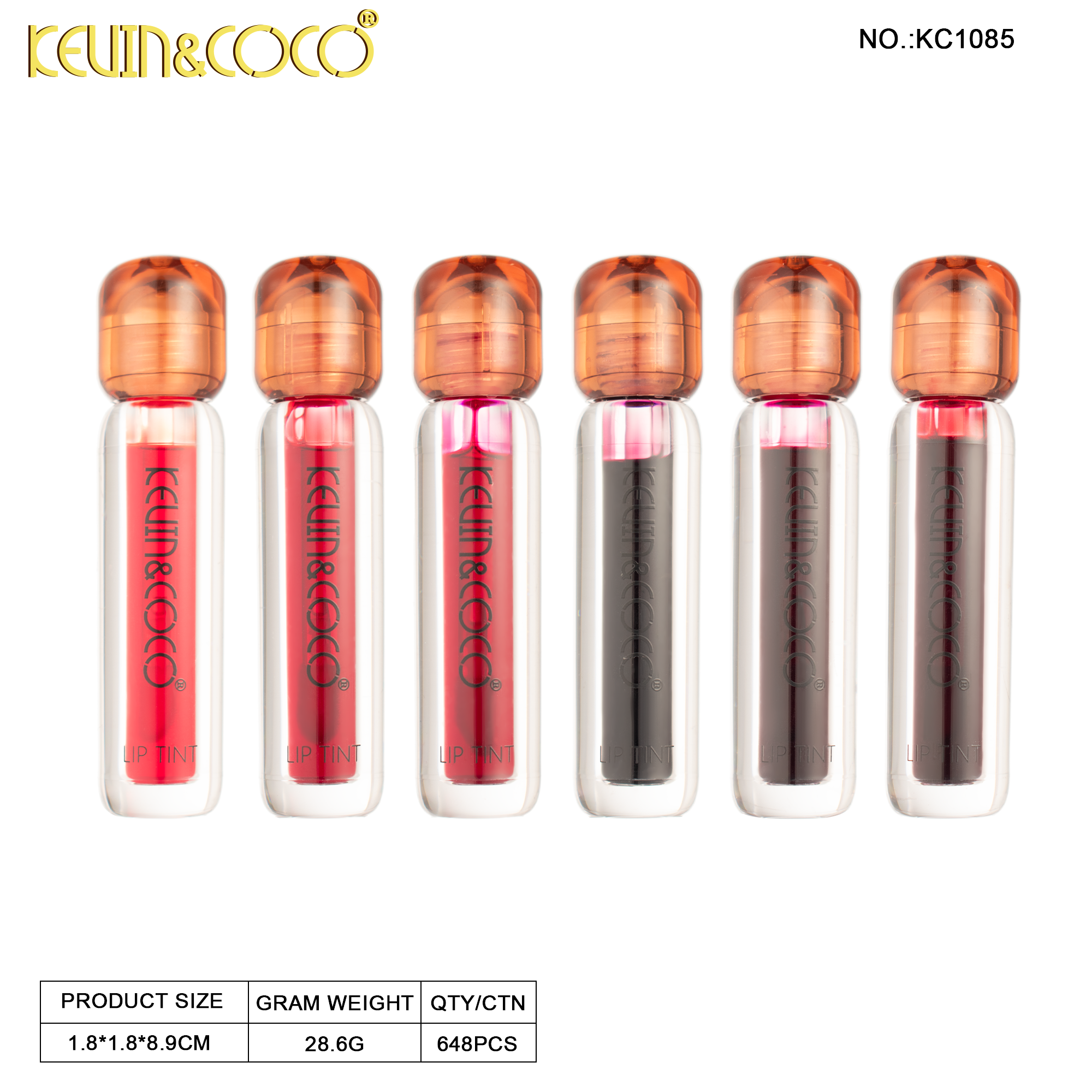 Rose Love Lip Stain DISPLAY SET (KC1085)