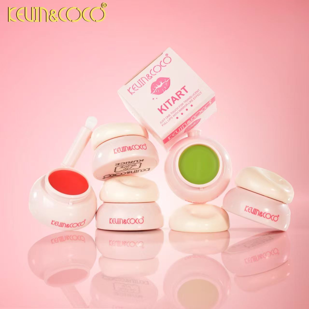 Big Puffball Jam Lip Gloss - 4 Shades -12PCS (KC1177)