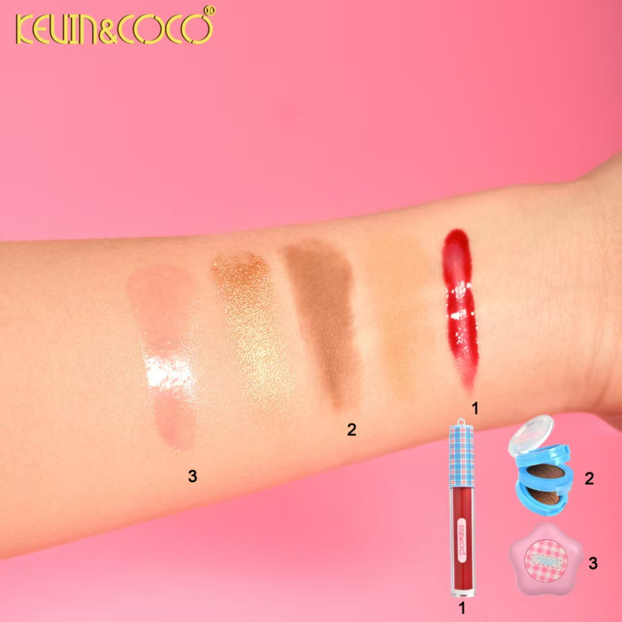 Ode Luxury Makeup Set - 12PCS (KC1287)