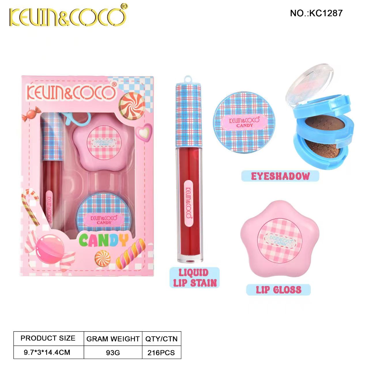 Ode Luxury Makeup Set - 12PCS (KC1287)