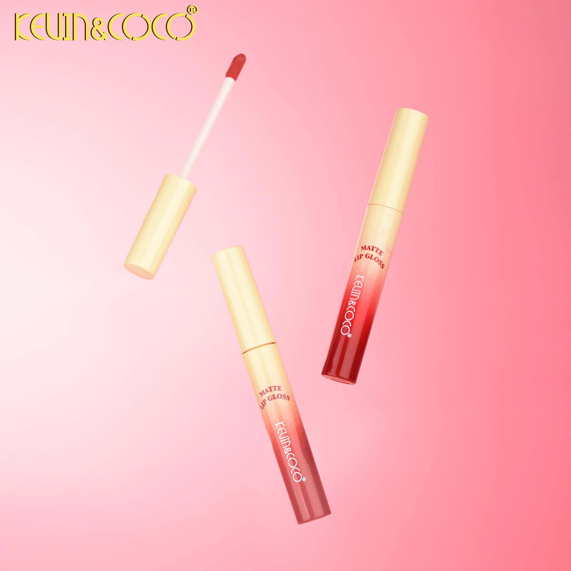 Sweet Persimmon Water-proof  Lip Gloss Display-48PCS(KC1114)