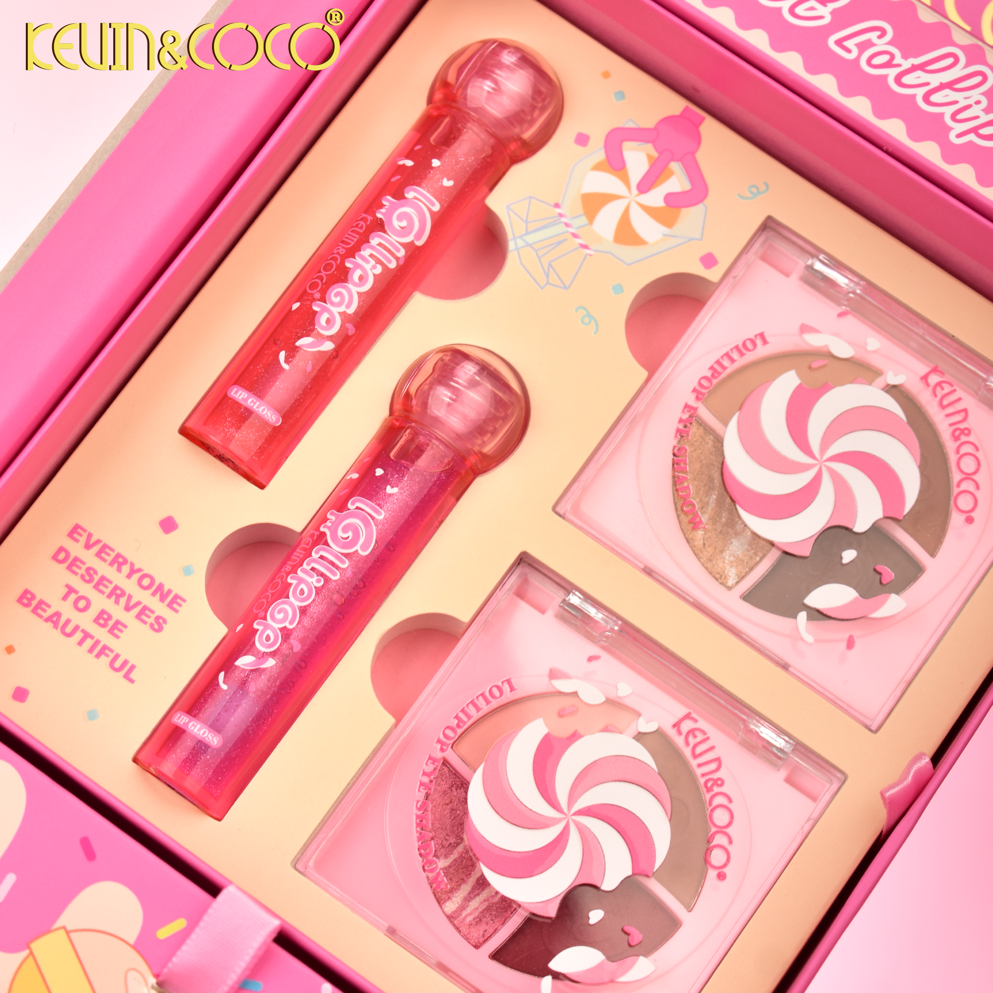 Sweet Bubble All-in-One Lip & Cheek Set-6 PCS (KC1186)