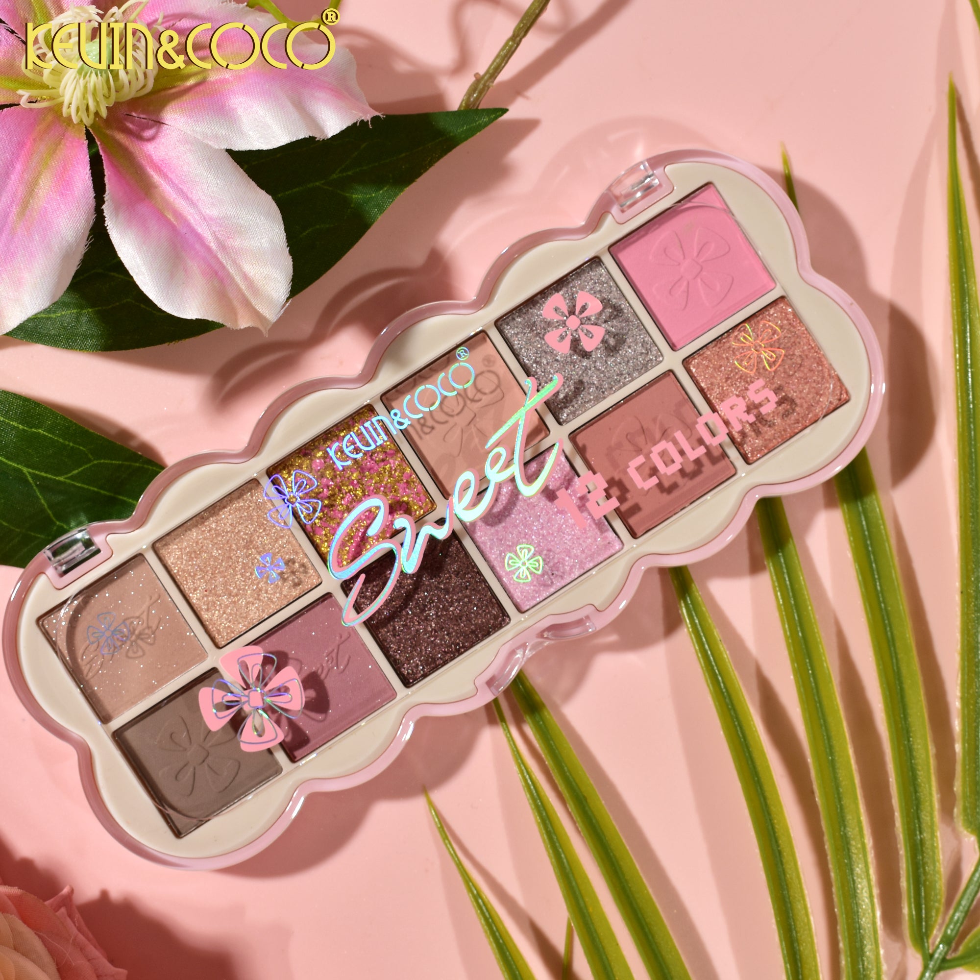 12-Color Wildflower Wonder Eyeshadow Palette (KC247745)