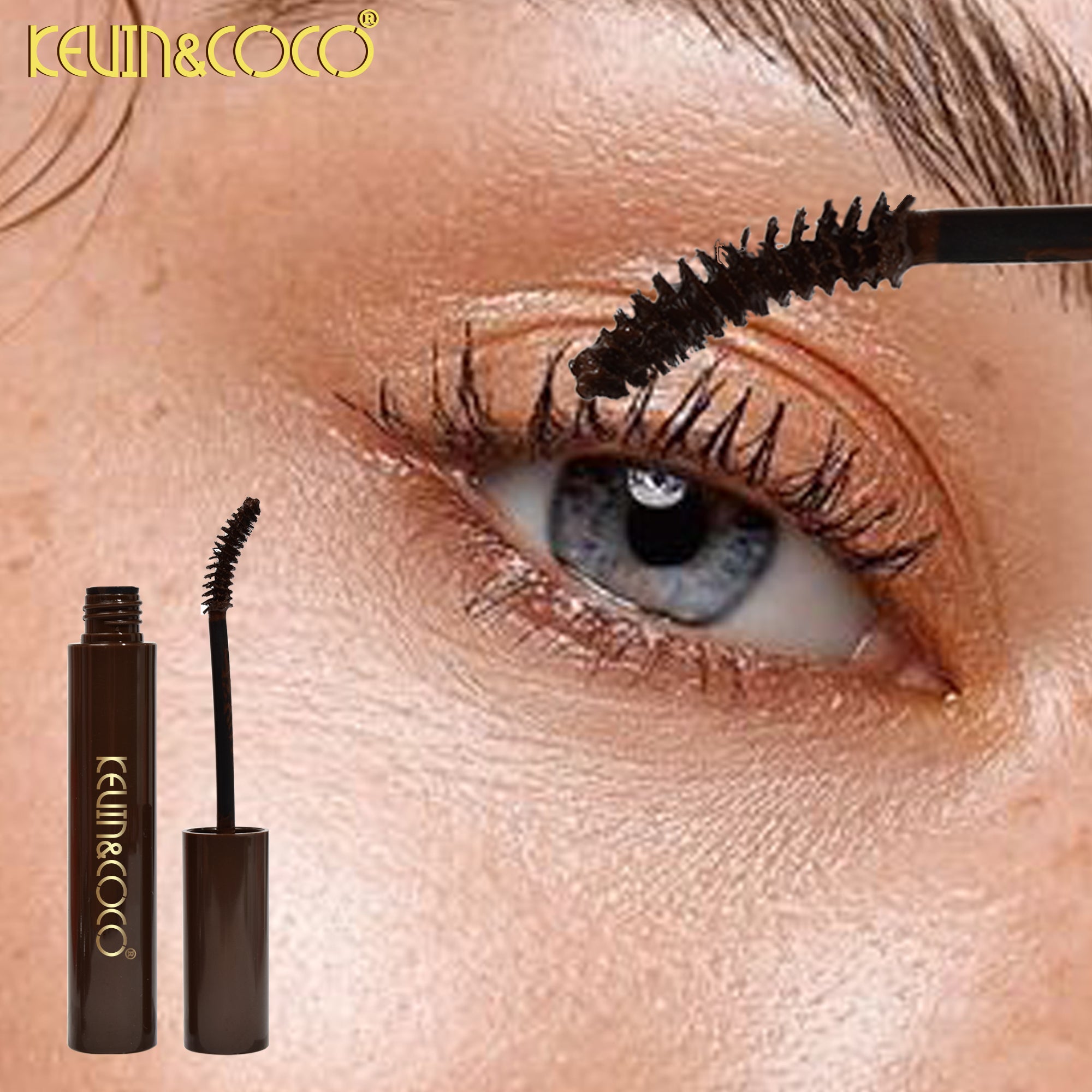 Long Lasting Mascara Brown - 12 PCS (KC9019)