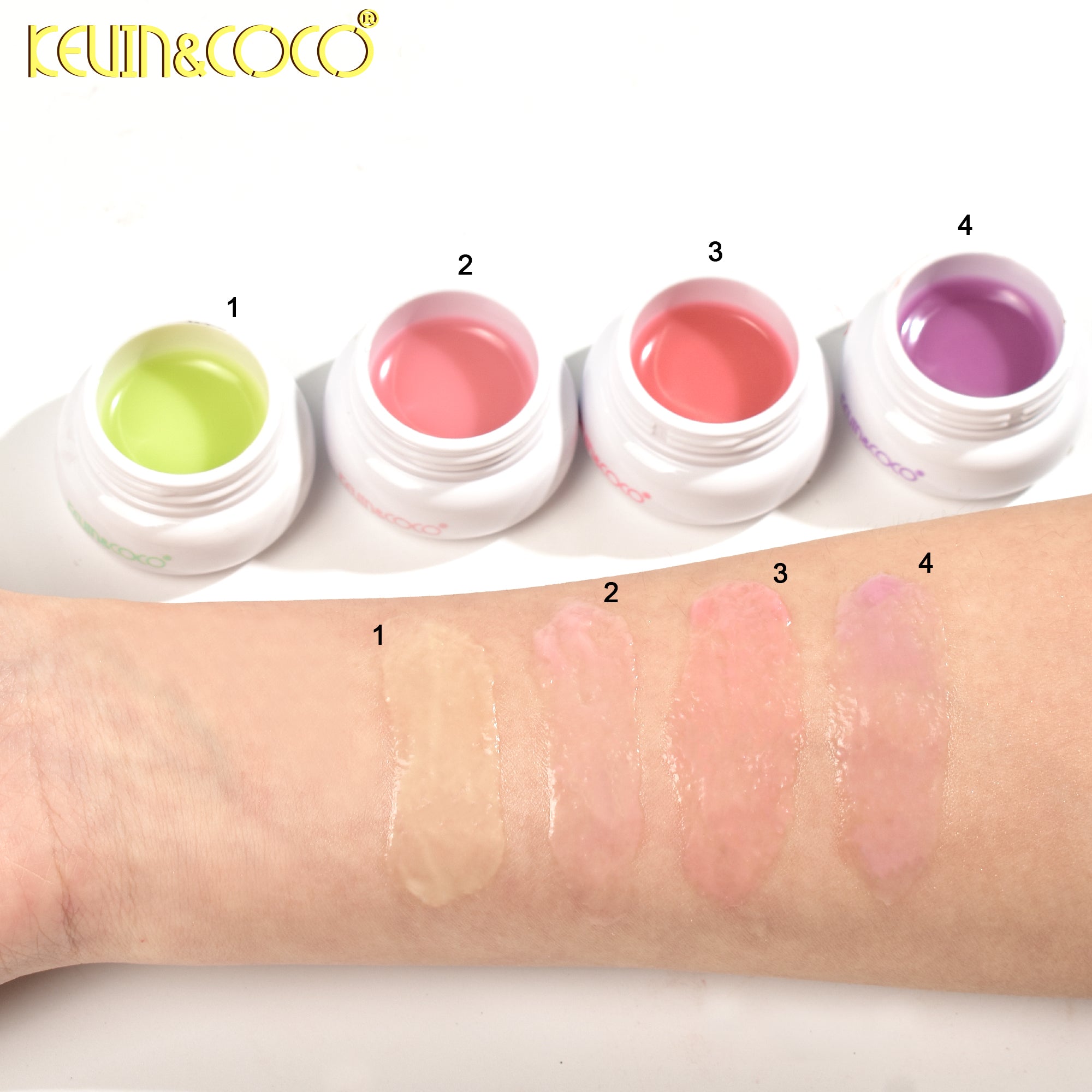 Juicy Glow Lip Mask Display Set - 12 PCS (KC247837) | KEVIN&COCO