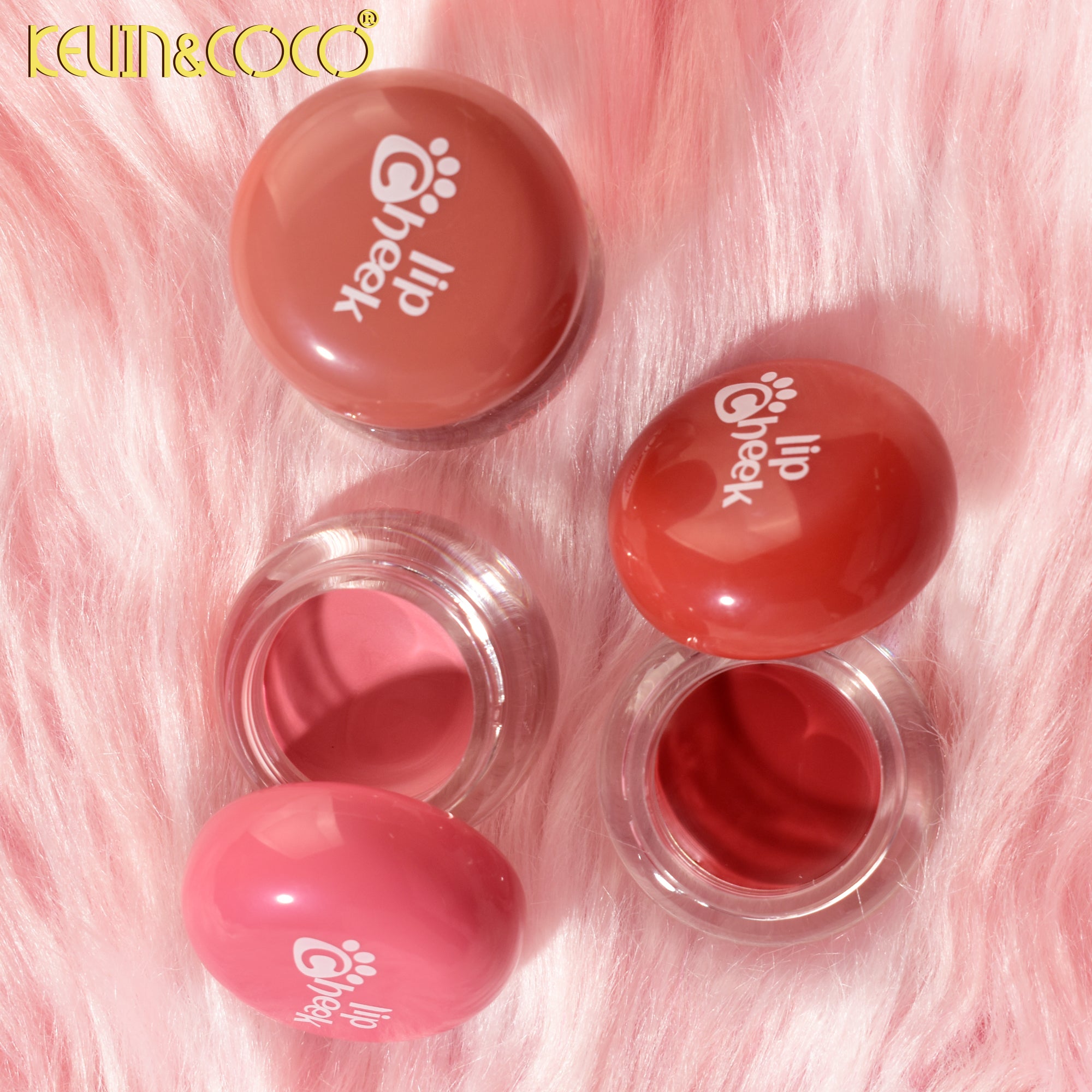Pudding Lip Cheek Balm Display Set - 12 PCS (KC247875) | KEVIN&COCO
