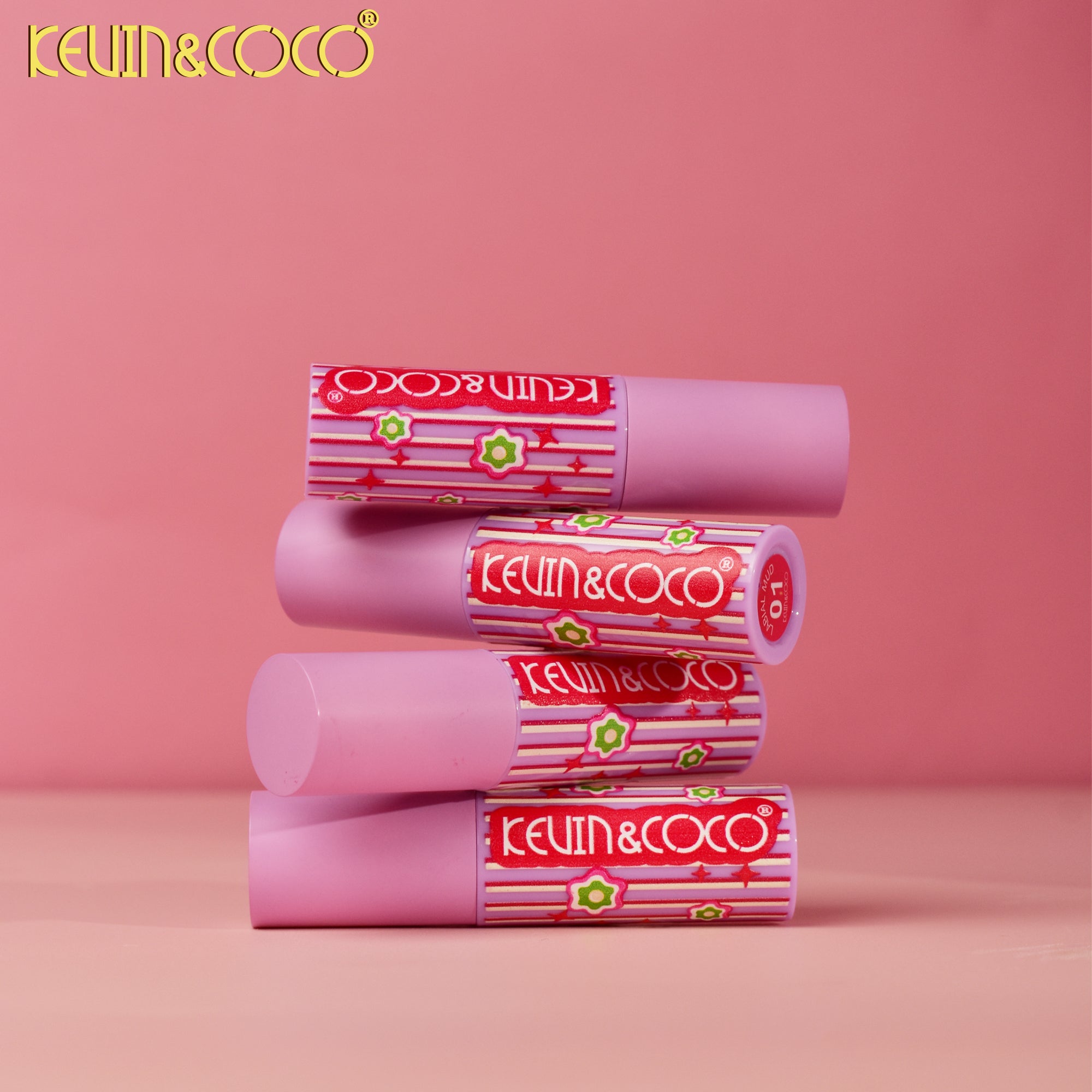 Sunflower lip mud Display Set - 36 PCS (KC240364)