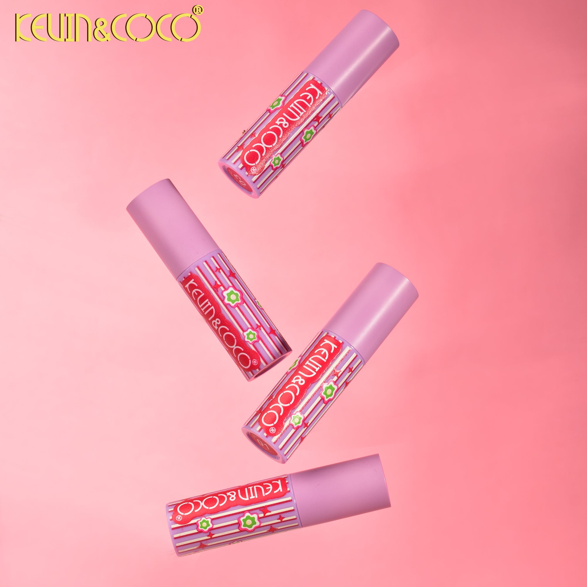 Sunflower lip mud Display Set - 36 PCS (KC240364)