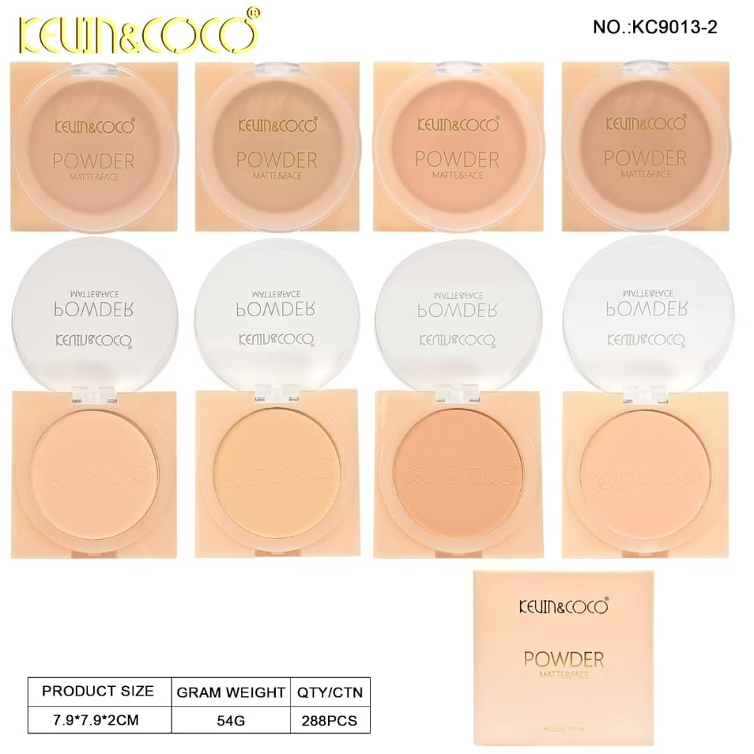 Silky Matt Powder Display Set - 12 PCS (KC9013-2)