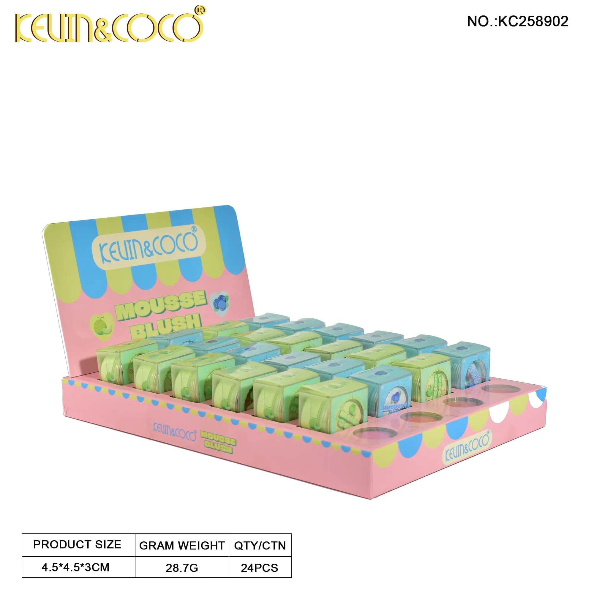 Fruit Fiesta Blus display set - 24 pcs (KC258902) | KEVIN&COCO