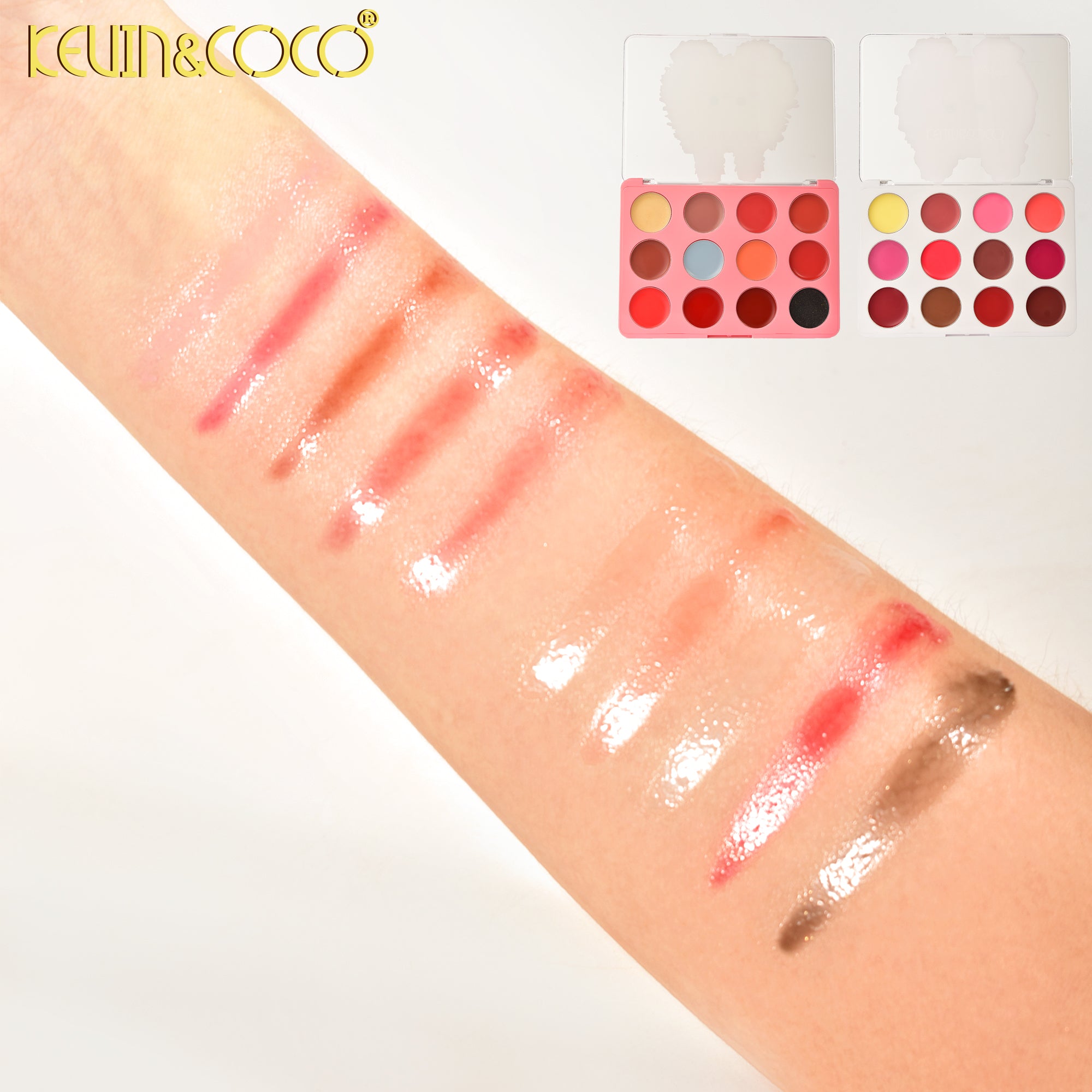 Pet Me Pretty 12 Lip Cream Palette display set - 12 pcs (KC1067