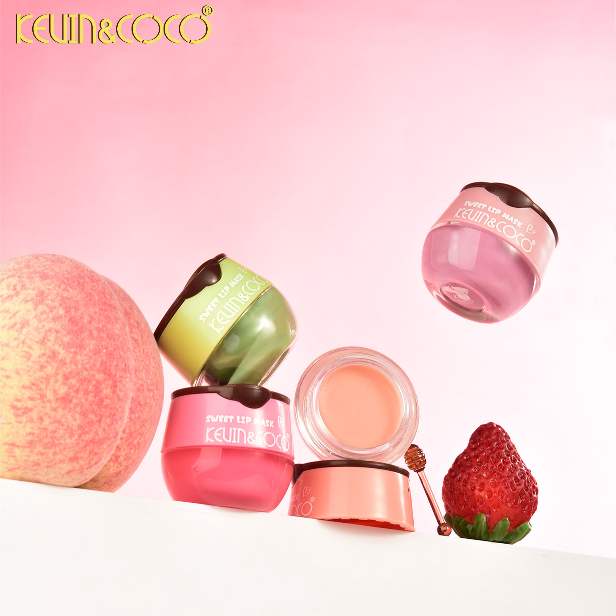 Fruit Candy Nourishing & Protective Lip Mask display set - 12 pcs