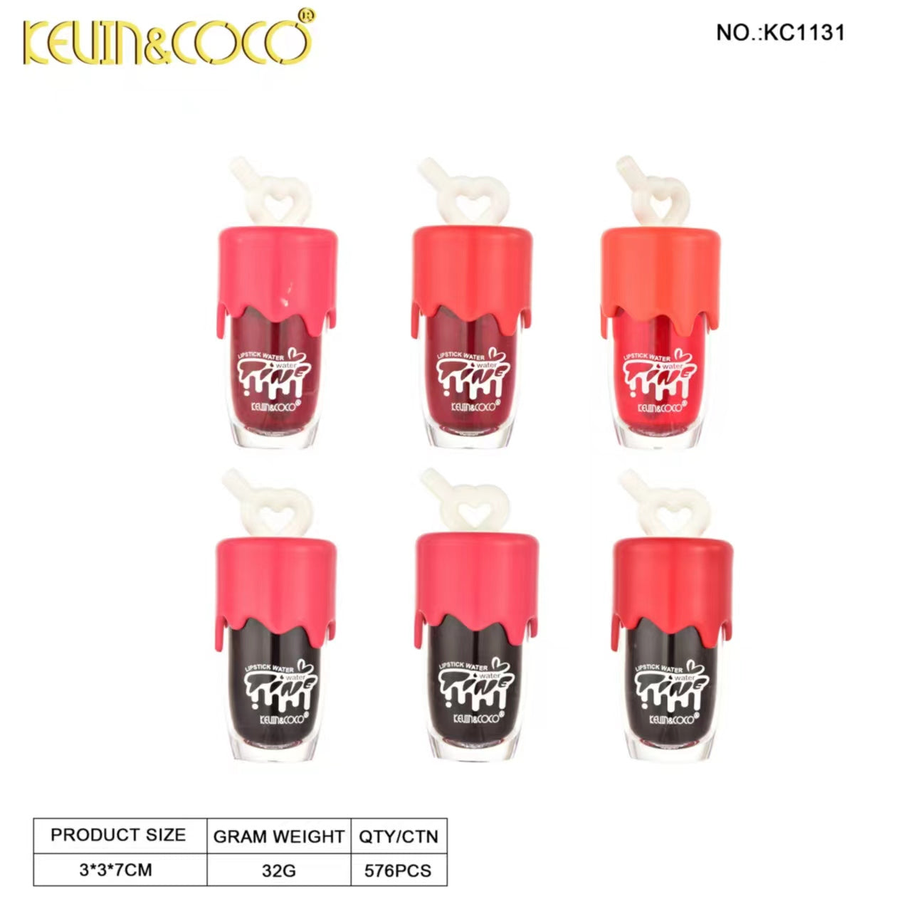 Dreamy Bubble Lip Tint display set - 36 pcs (KC1131)