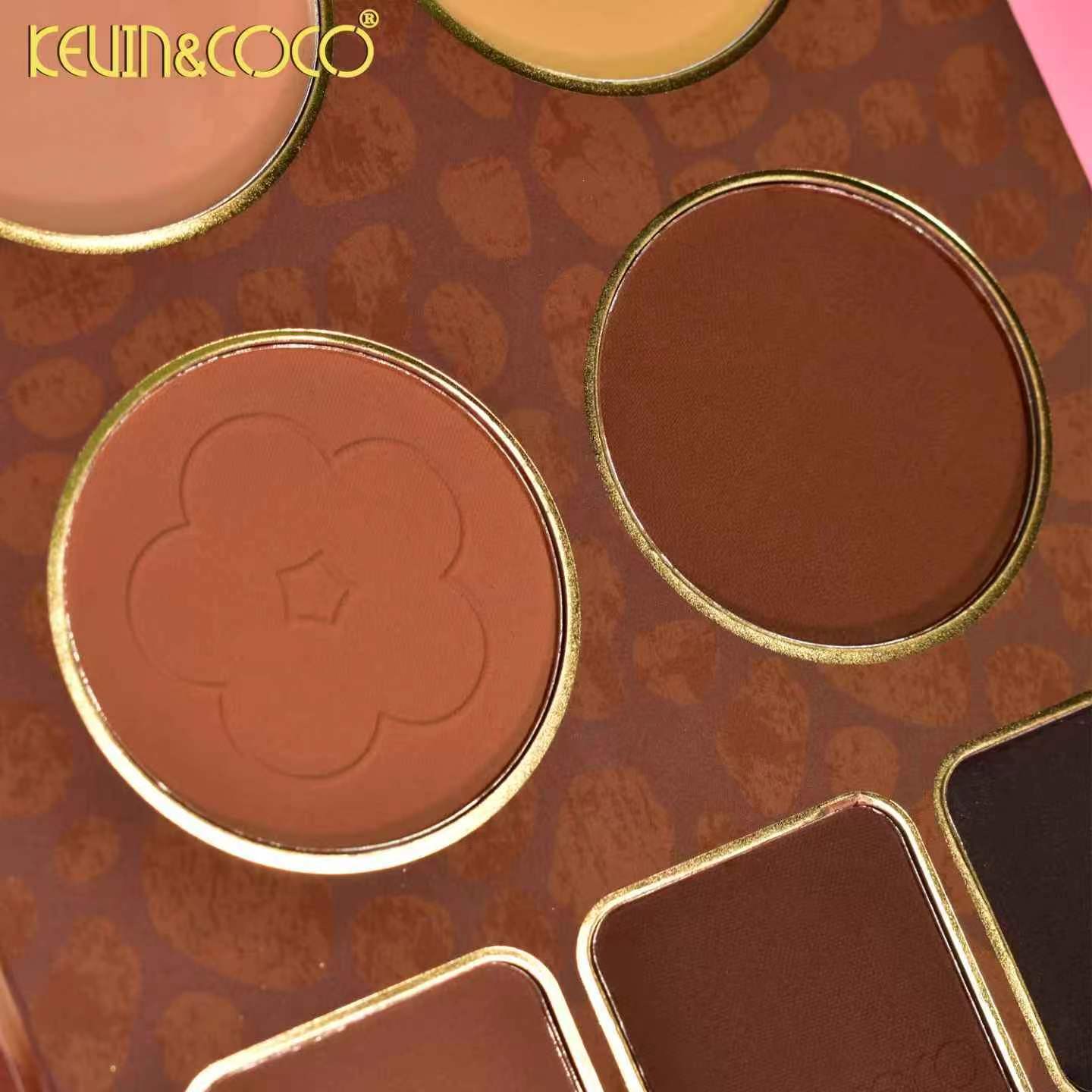 79-Color Leopard Girl 6-Layer All-in-One Glam Kit - 6 PCS (KC1077)