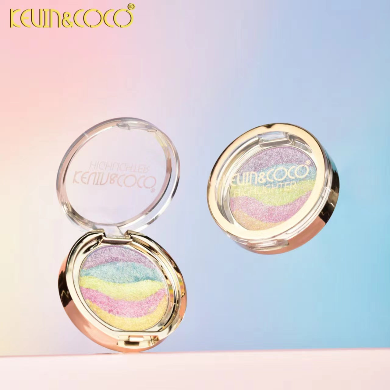 Rainbow Highlighter Display-24PCS (KC1034)