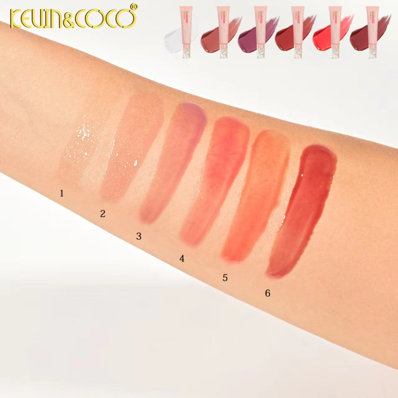 Pink Mood Lip Care Gloss Display-24PCS(KC1059)