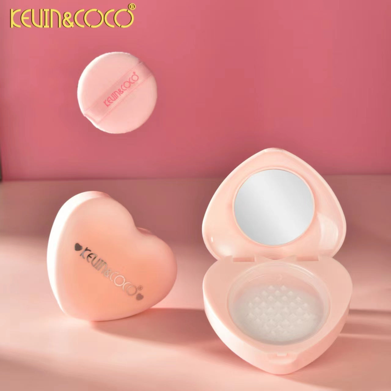 Magical Heart Loose Powder & Blush Dispplay-12PCS(KC1008/KC1009)