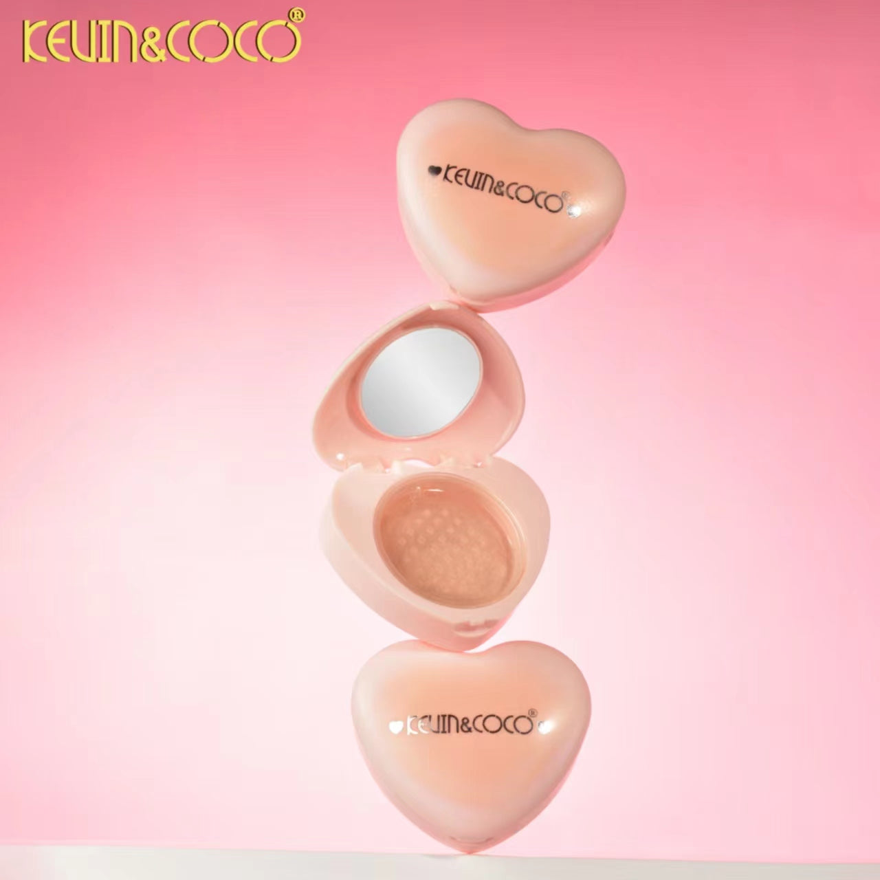 Magical Heart Loose Powder & Blush Dispplay-12PCS(KC1008/KC1009)