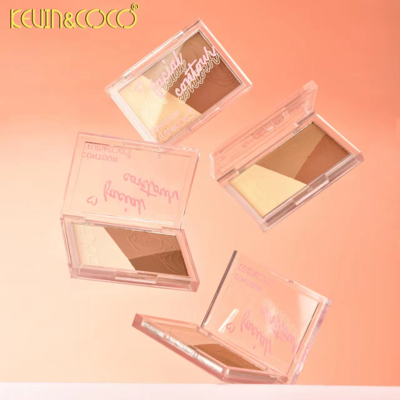 Velvet Rose Trio Contour Powder Display-24PCS (KC1189)