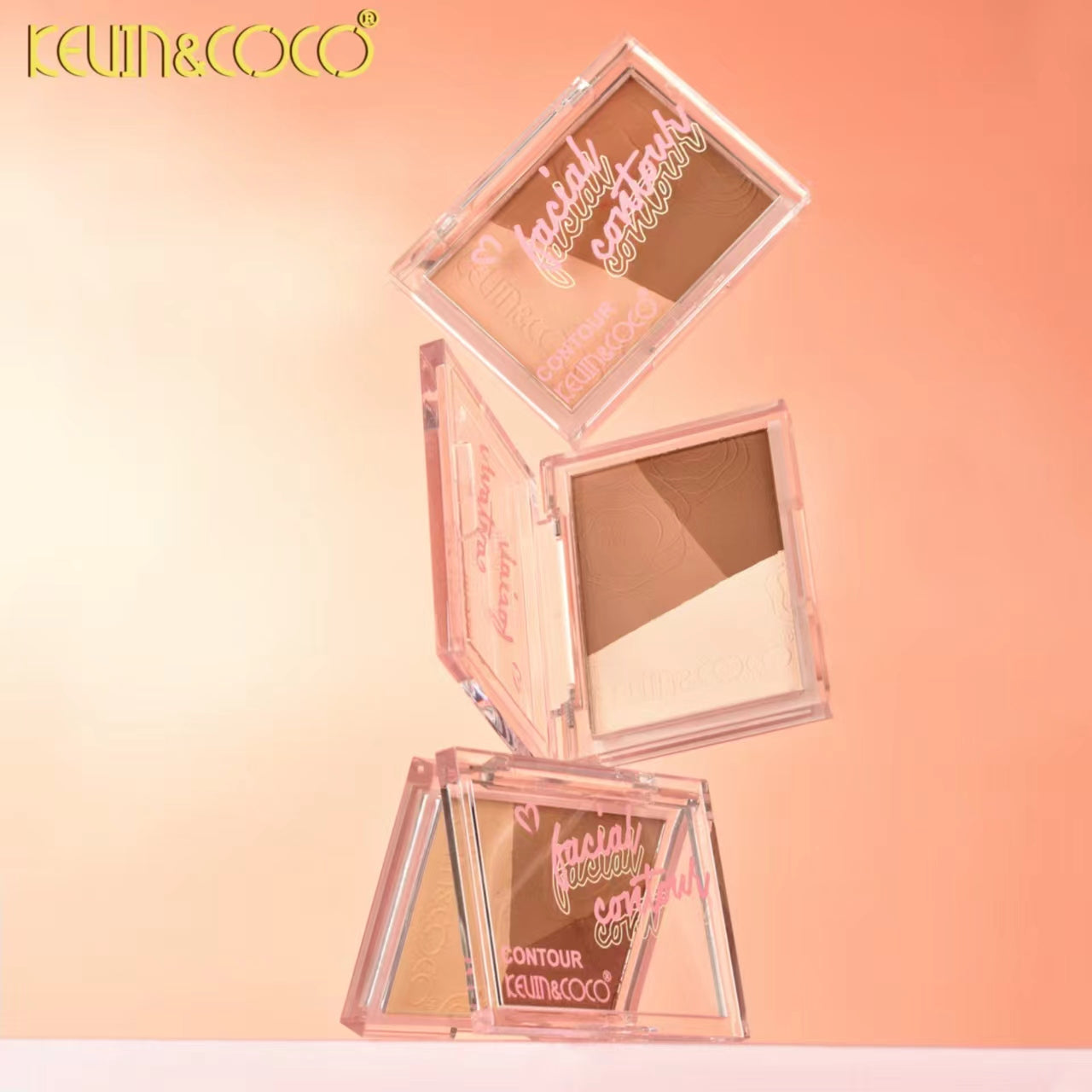 Velvet Rose Trio Contour Powder Display-24PCS (KC1189)