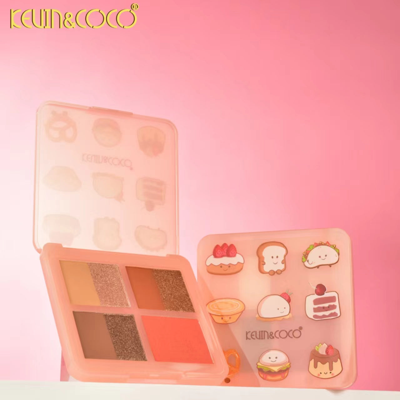 Magical Heart Loose Powder & Blush Duo Display-12PCS（KC1056/KC1057）