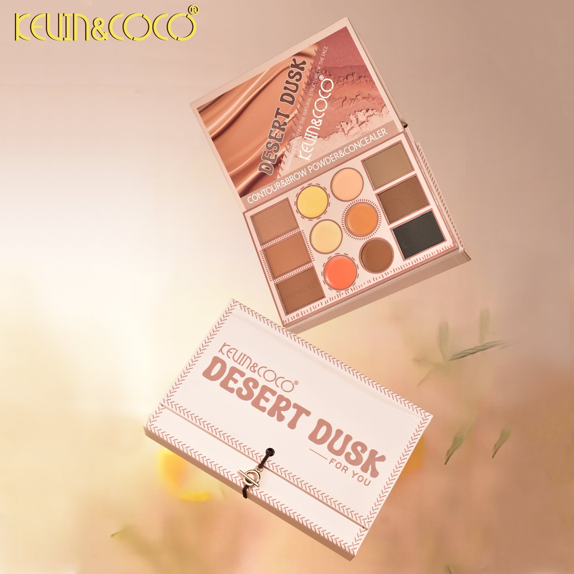 S10 MOAE:KU コラボカフェ　ヘイズセット Desert Dusk 4-Layer Makeup Palette -6PCS(KC1080) | KEVIN&COCO