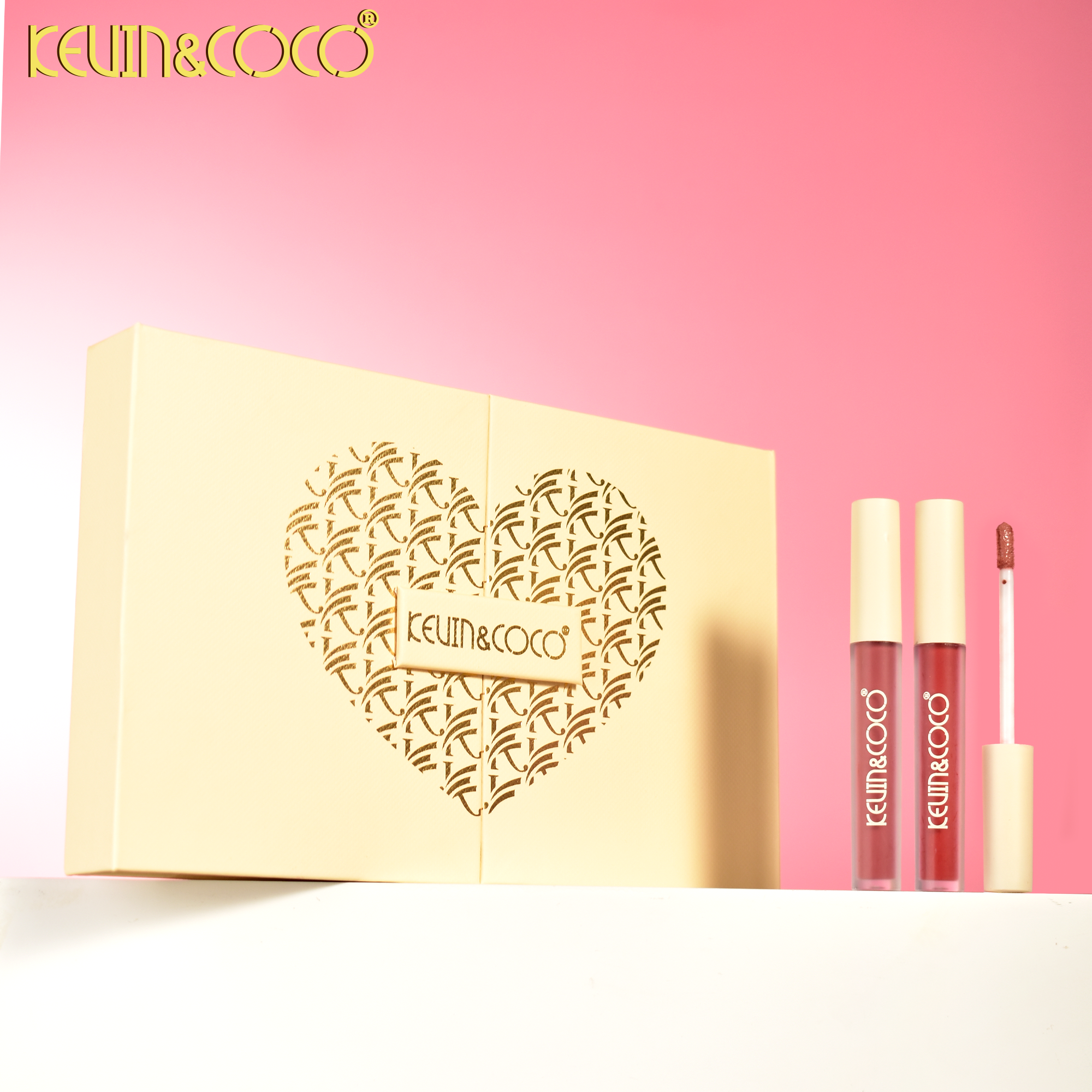 Kiss Time 10-Piece Lip Gloss Set Display -6PCS(KC1230)