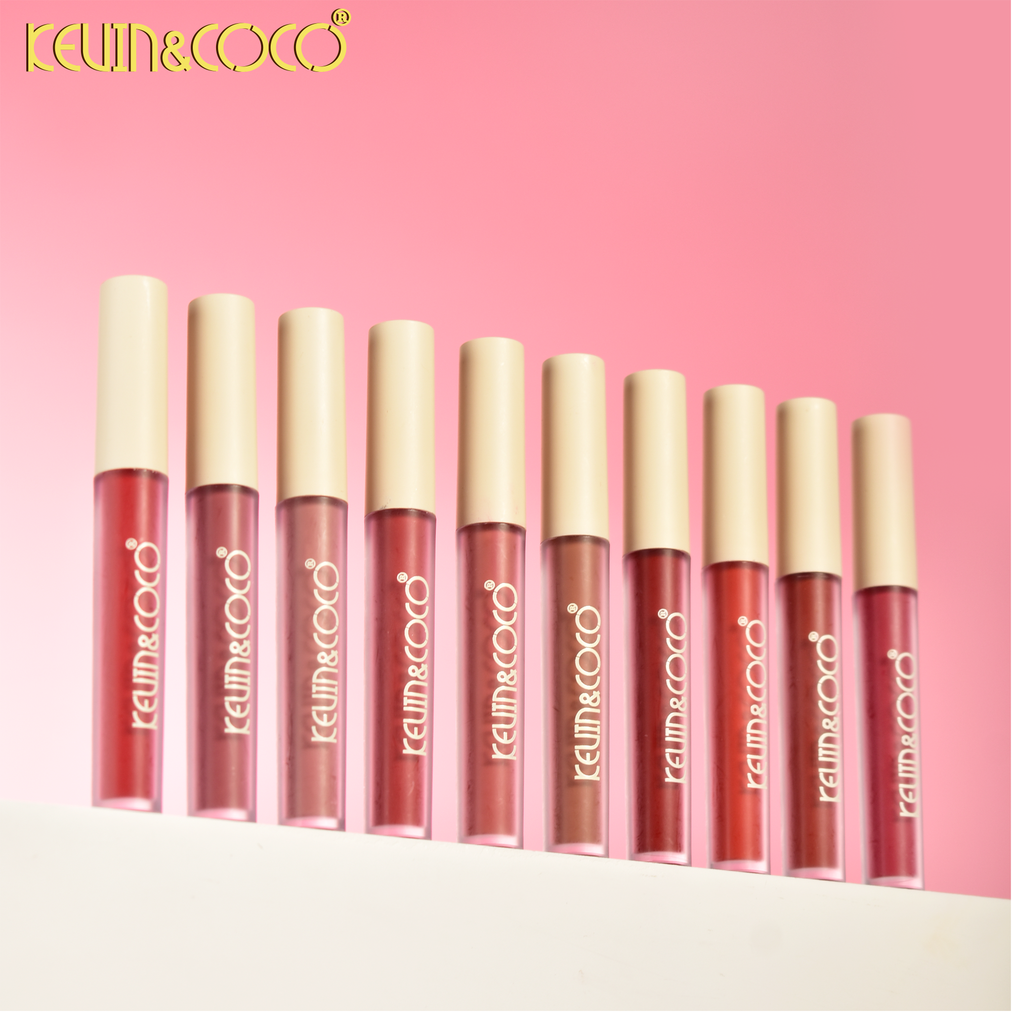 Kiss Time 10-Piece Lip Gloss Set Display -6PCS(KC1230)