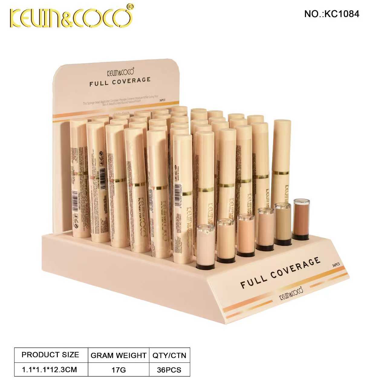 Muse Liquid Concealer Display - 36PCS (KC1084)