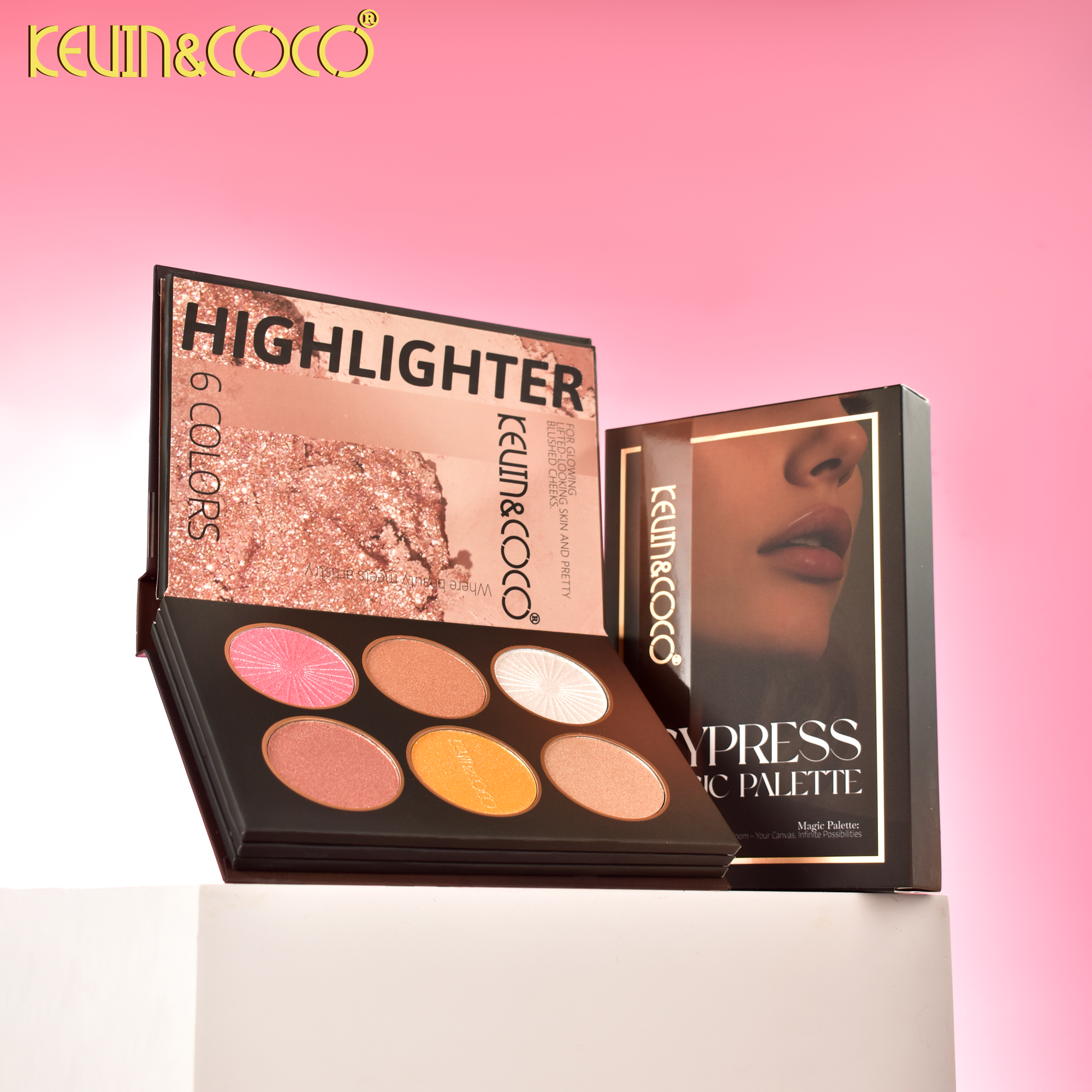 Baimu Sensen 43-Color All-in-One Face Palette-6PCS(KC1200)