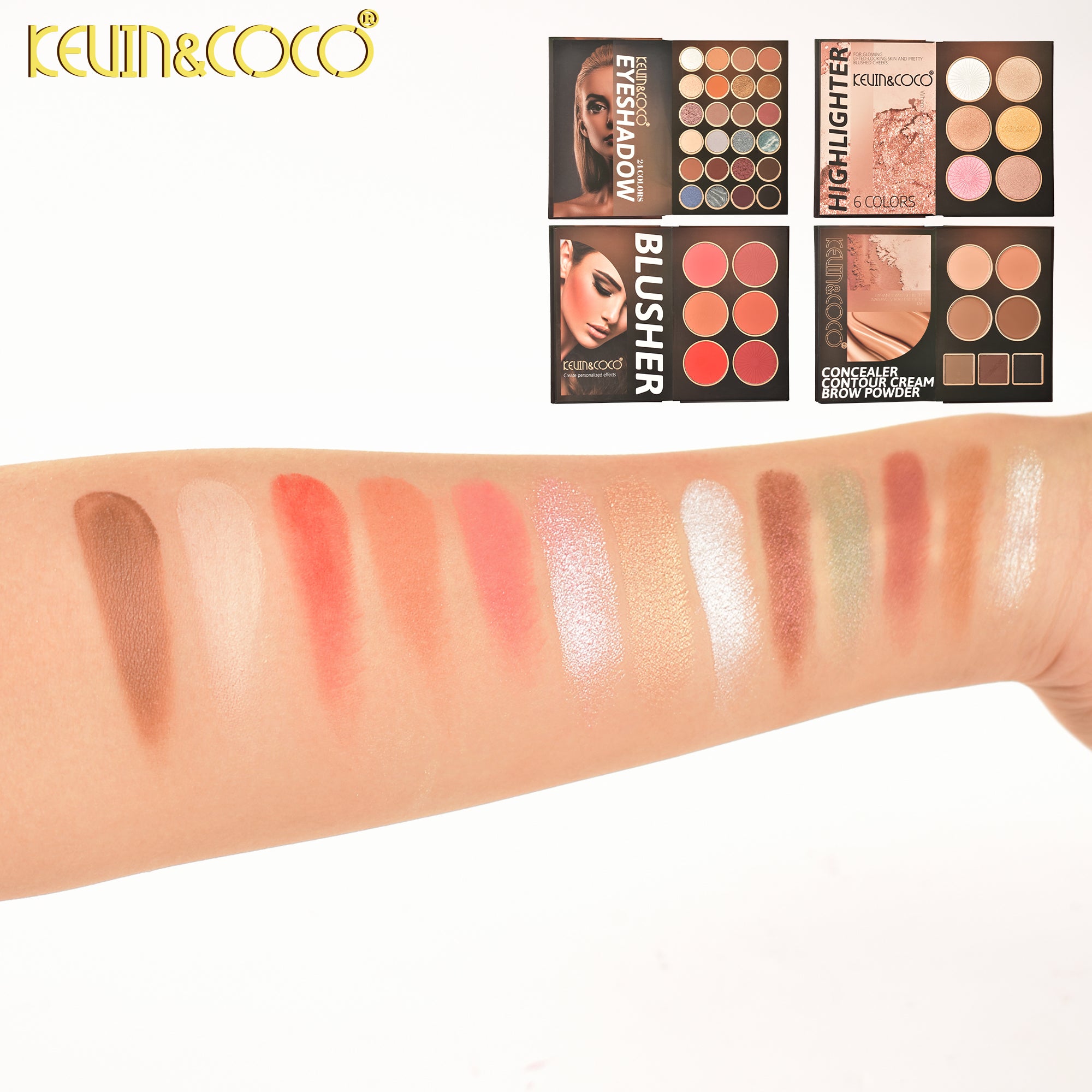 Baimu Sensen 43-Color All-in-One Face Palette-6PCS(KC1200)