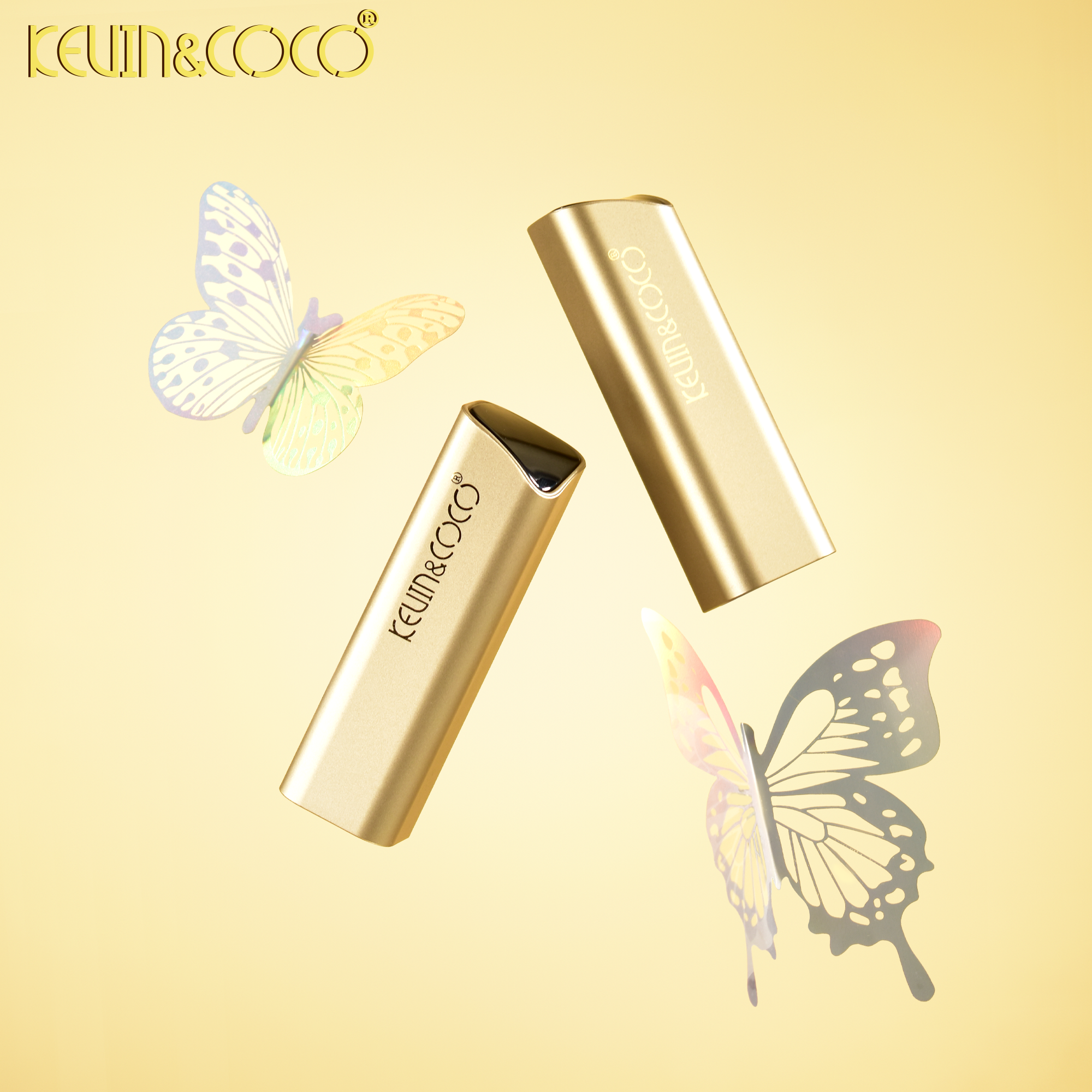 Gold Sand Mousse Moisturizing Lipstick Display-36 PCS(KC1204)