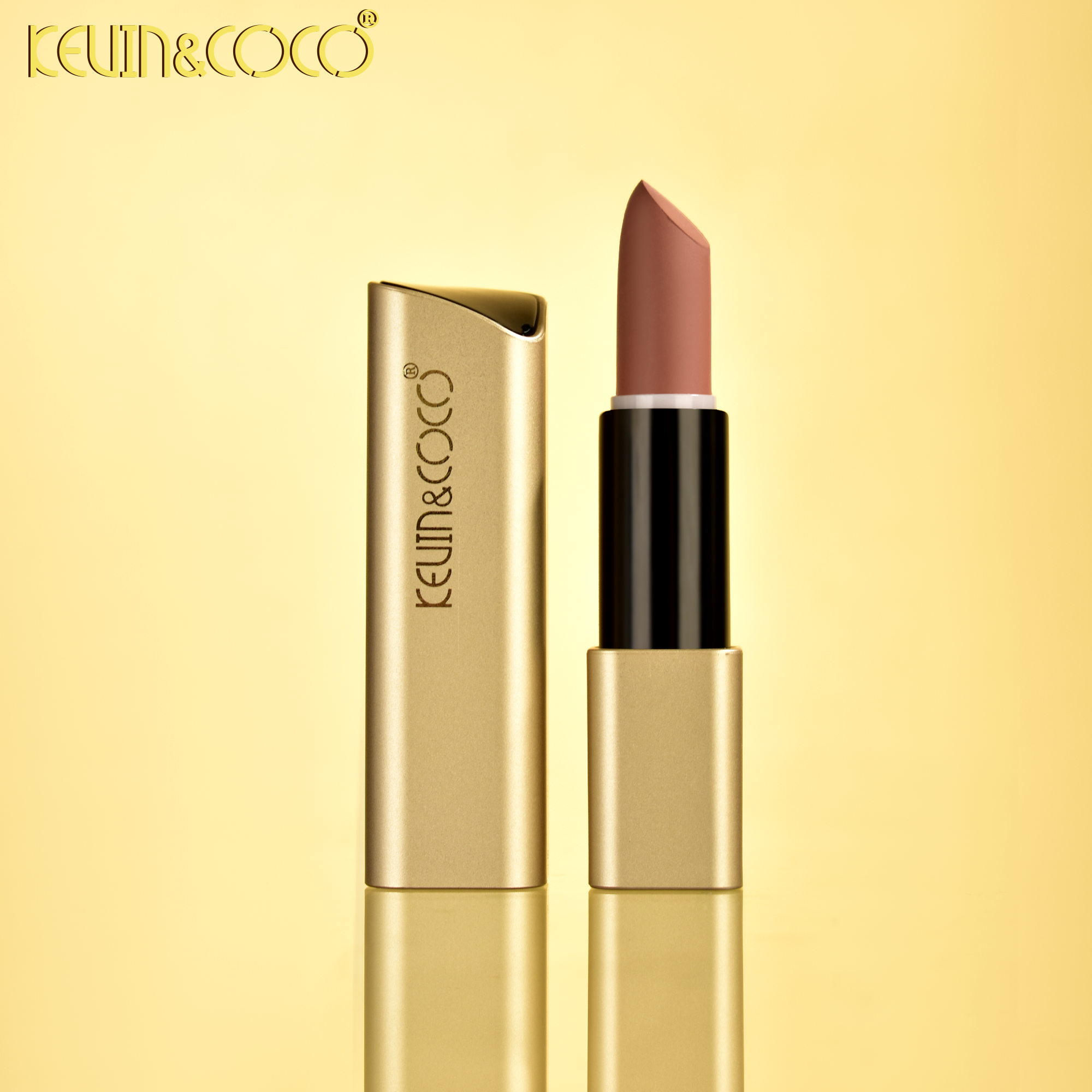 Gold Sand Mousse Moisturizing Lipstick Display-36 PCS(KC1204)