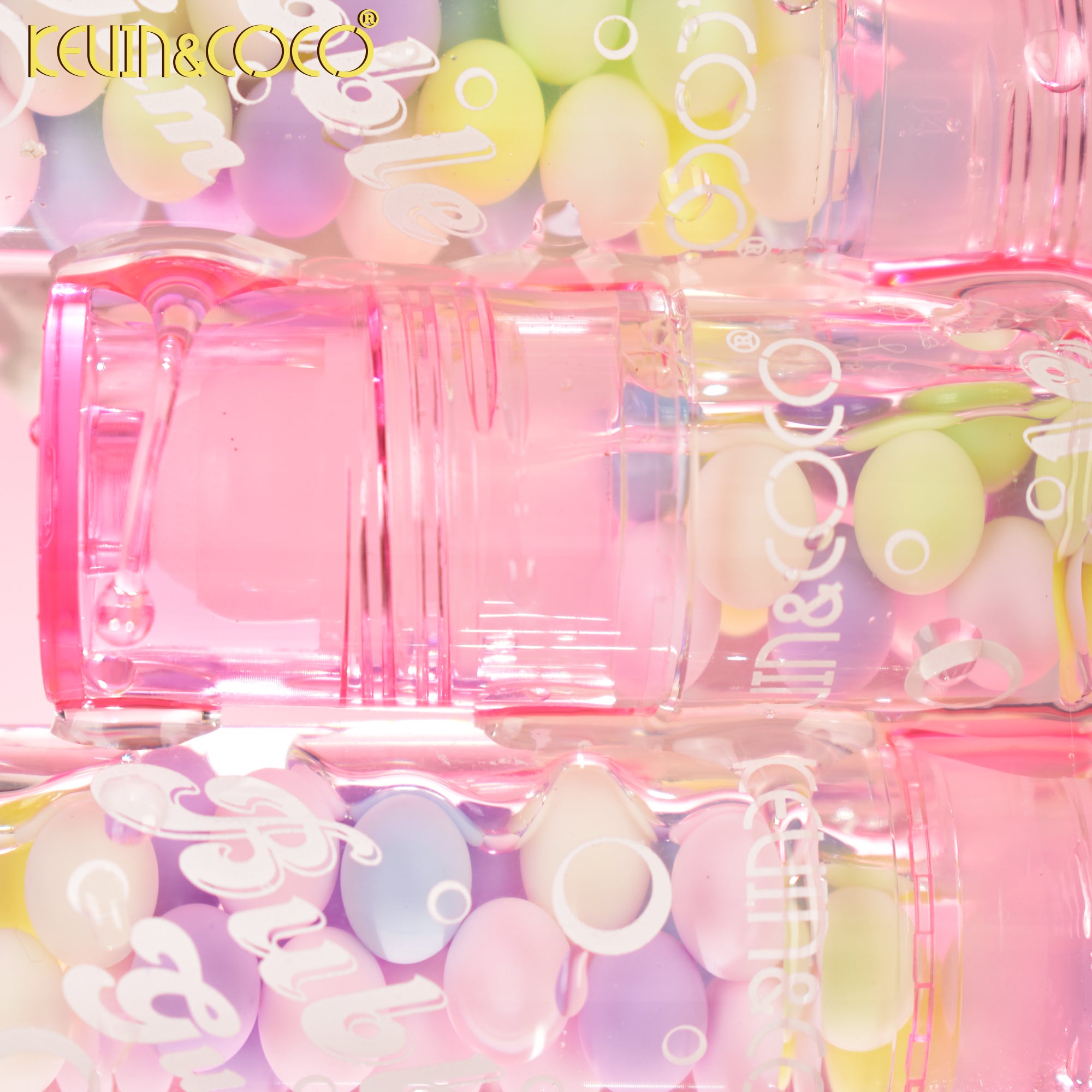 Rainbow Caramel Roll-On Lip Oil Display-36 PCS(KC1232)