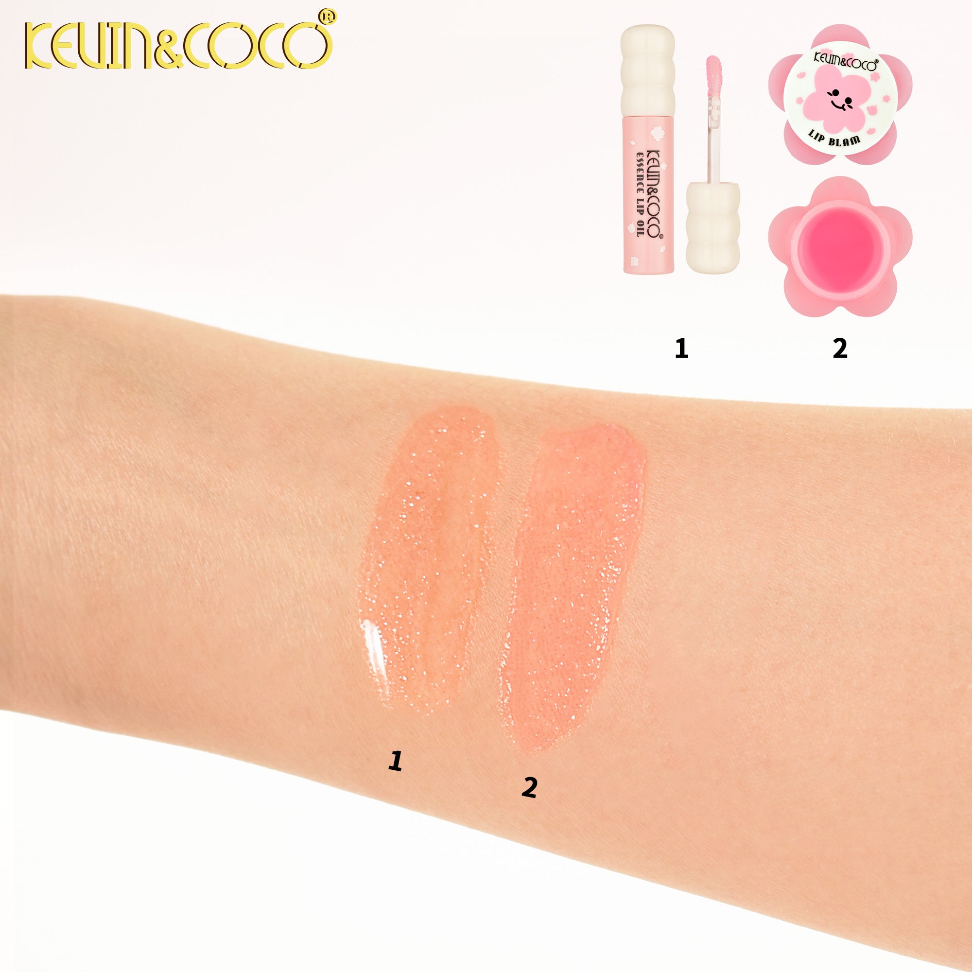 Hanako Sunward Lip Kit Display-12PCS(KC1175) | KEVIN&COCO