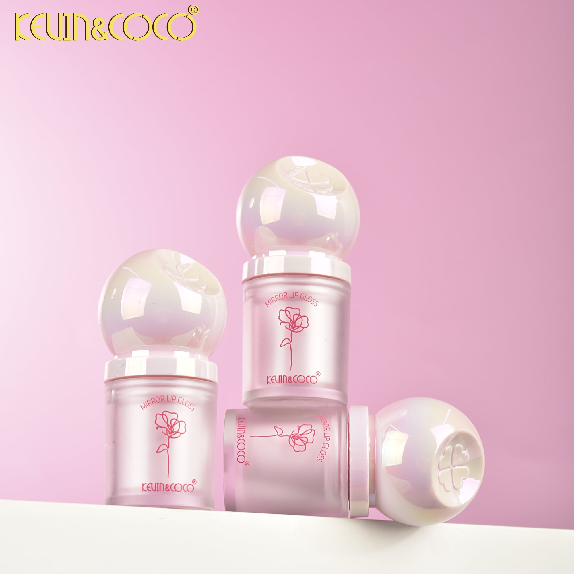 Rose Romance Lip Gloss-36 PCS(KC1198)