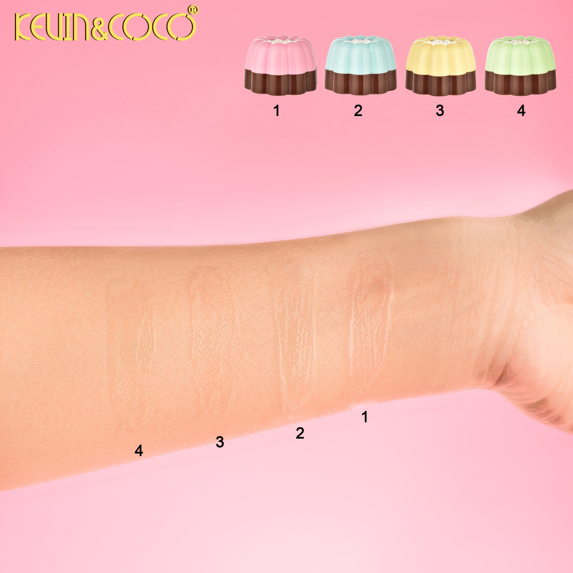 Canelé Series Tube-Style Chocolate-Flavor Lip Mask-12PCS (KC1229)