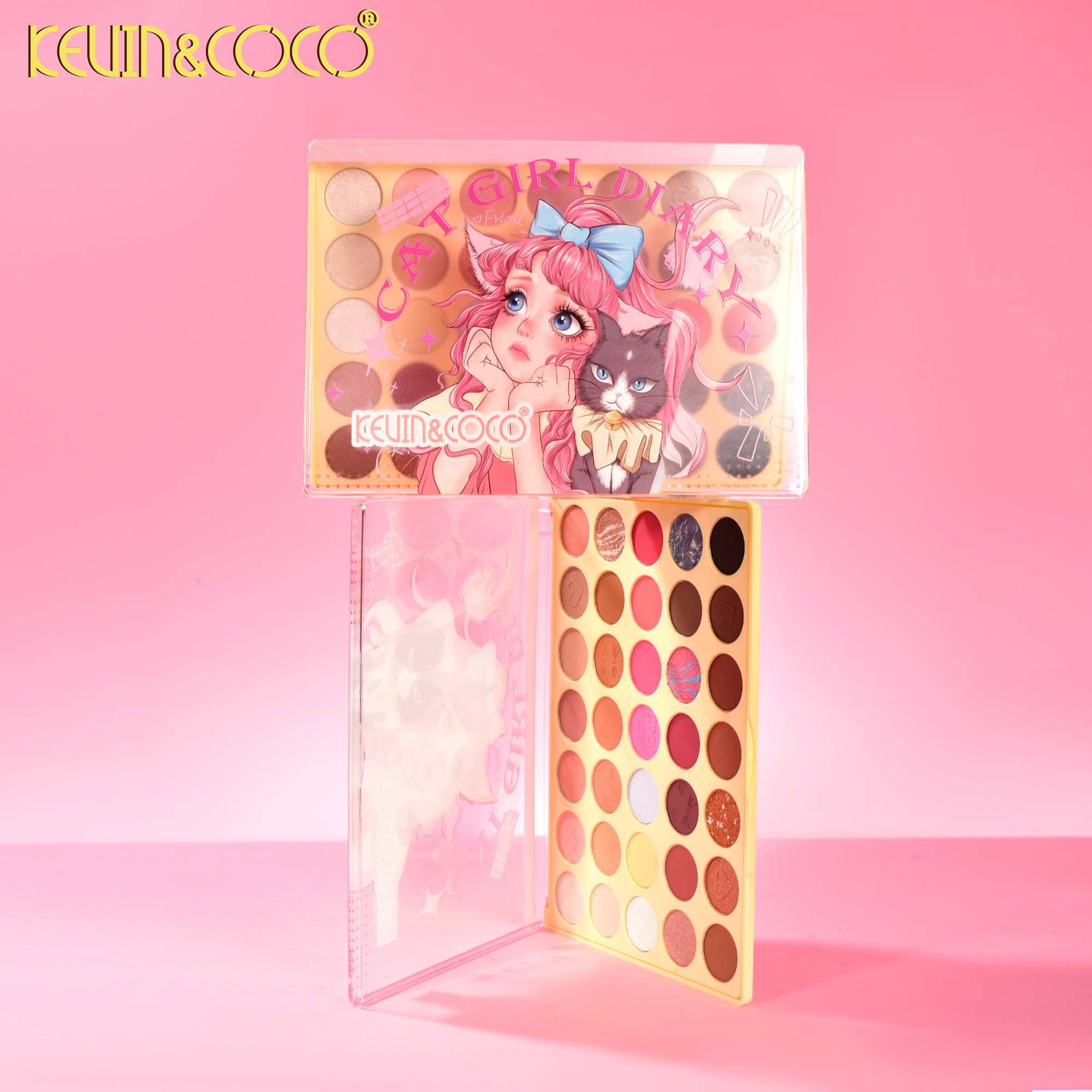 Catwoman's Secret 32-Color Eyeshadow Palette-6 PCS (KC1207)