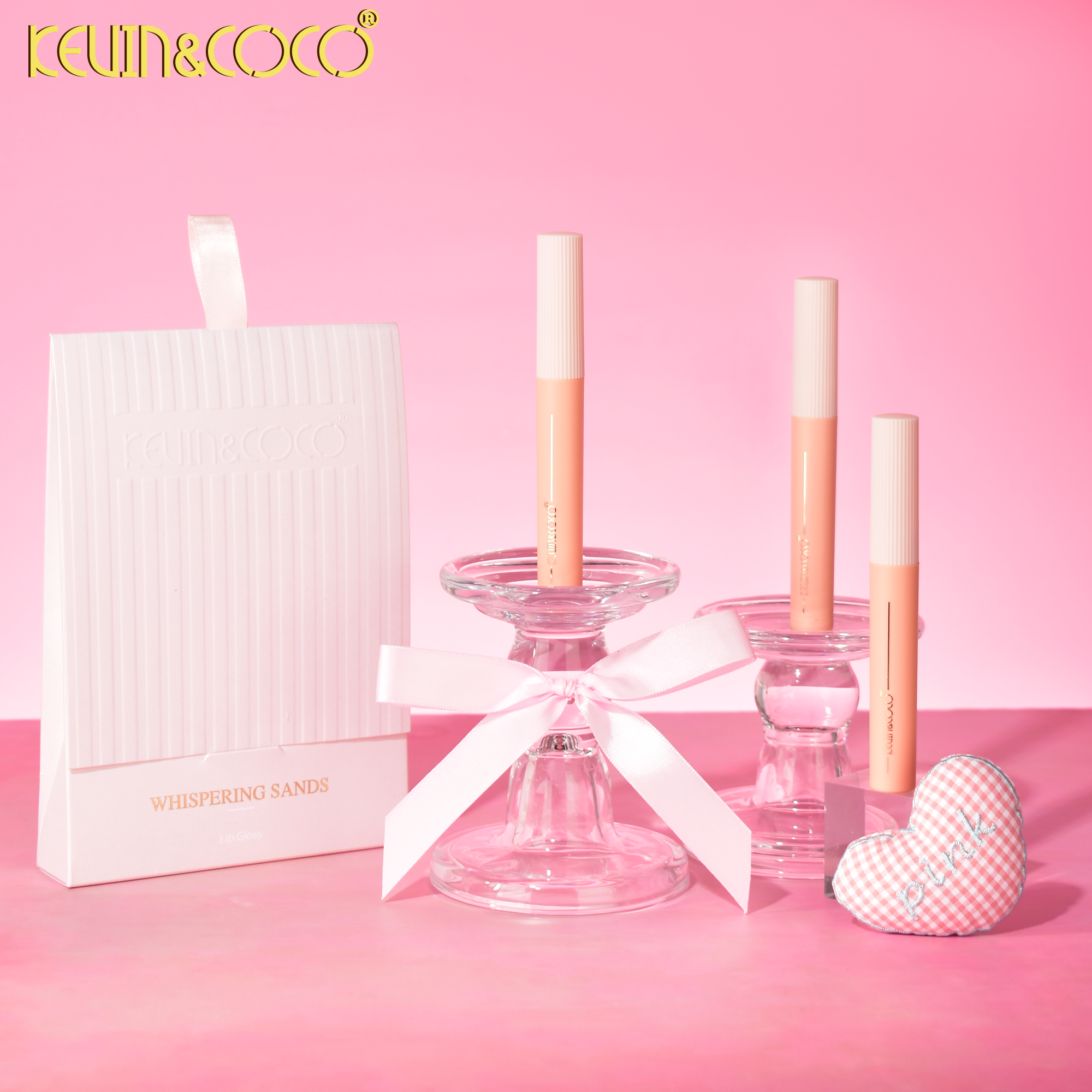 Shades of the Desert: 6-Piece Lip Gloss Collection-12 Sets (KC1314)