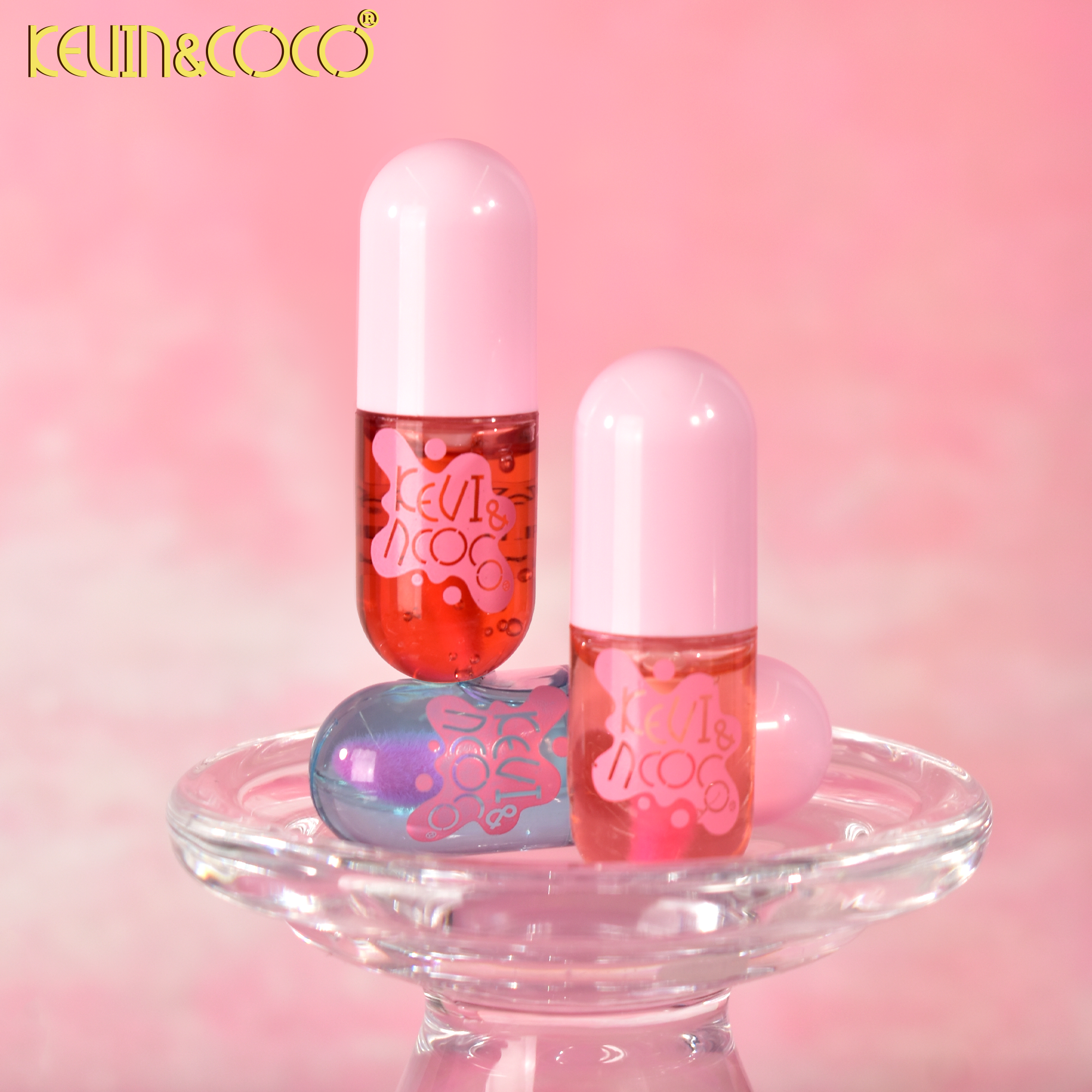 Milk Tea Boba 6-Piece Lip Gloss -6 Sets (KC1228)