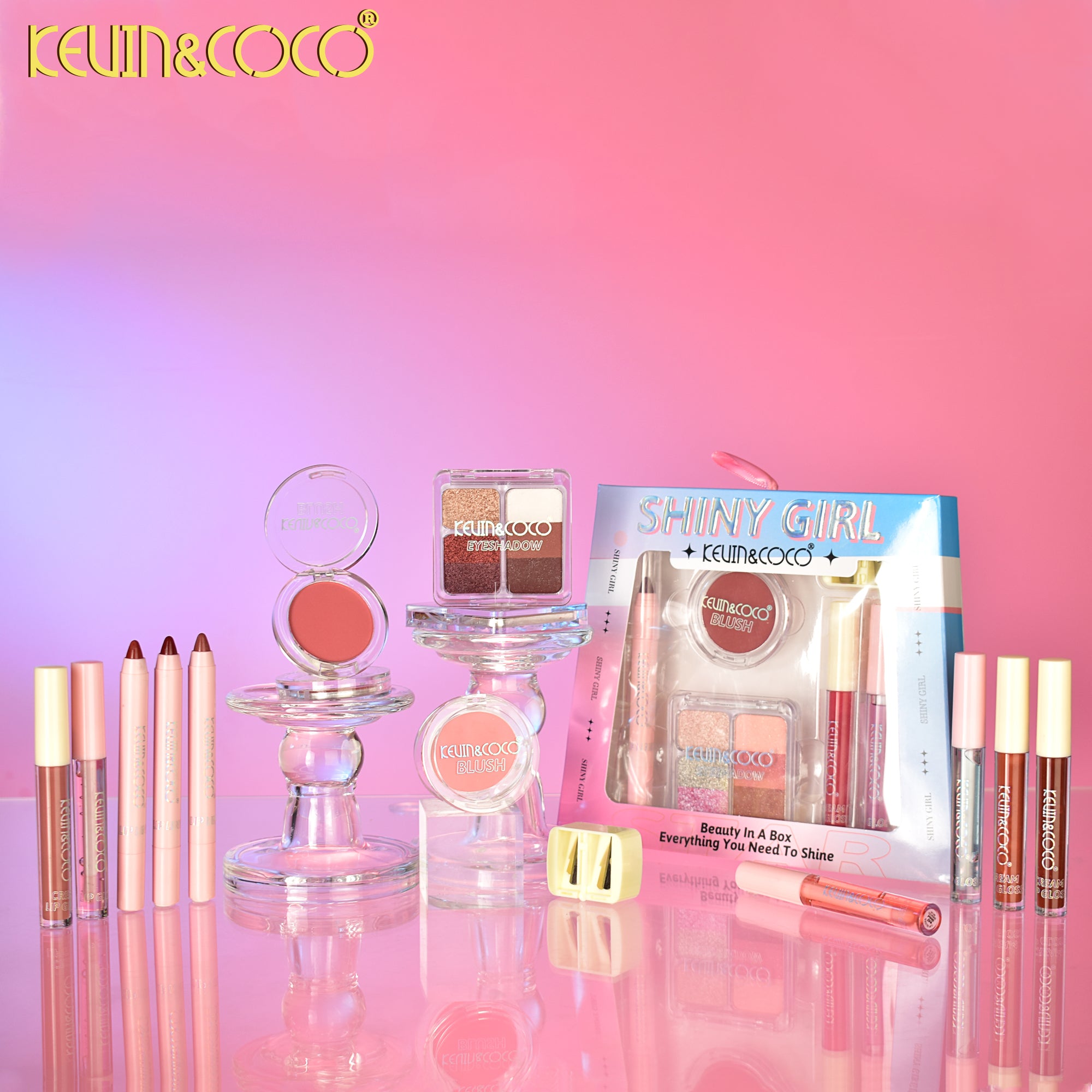 小物 EXALT GLAMOUR MOD KEVIN Shine High Girl Mini Kit-12PCS (KC1322) | KEVIN&COCO
